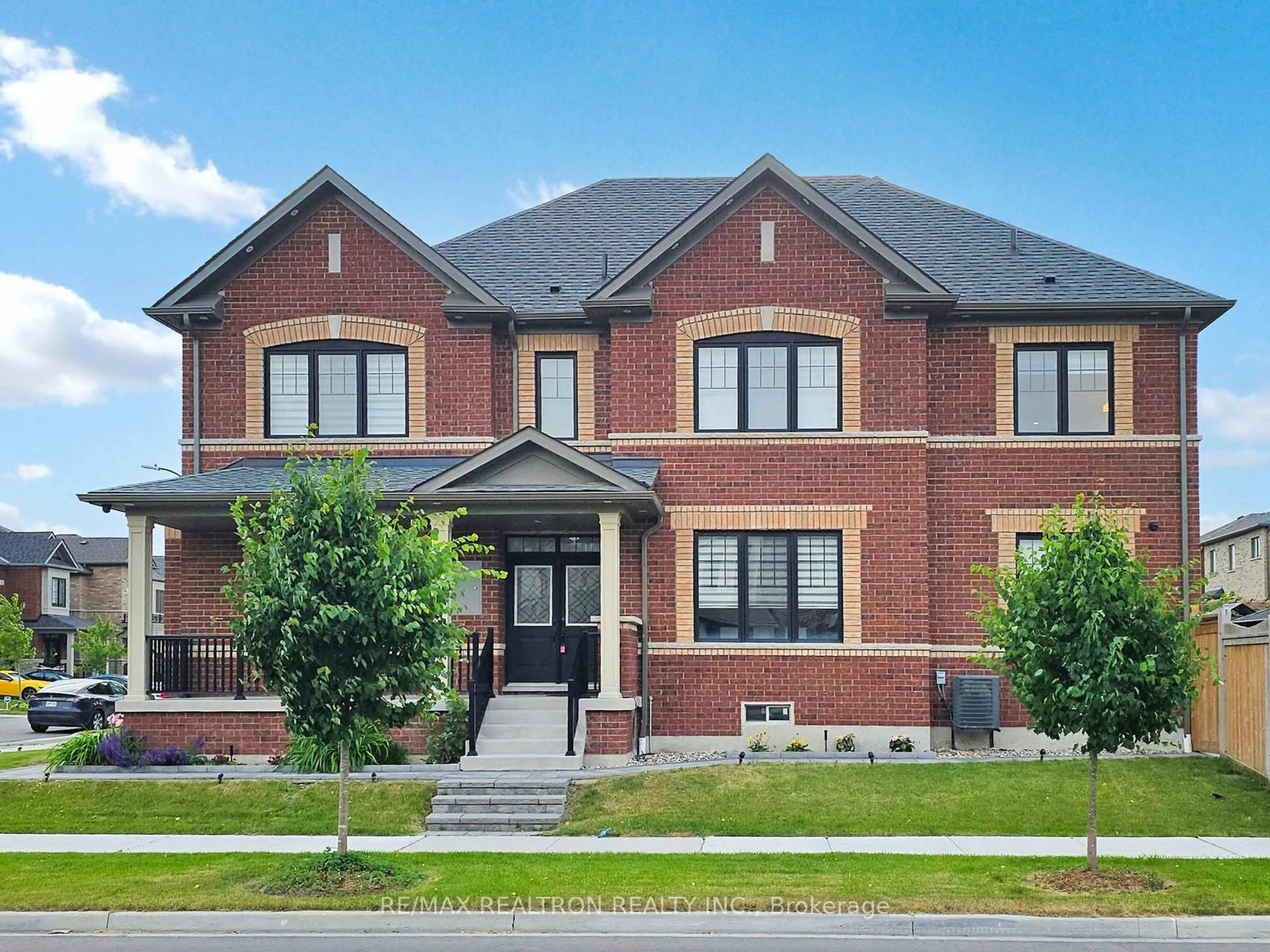 Home with brick exterior material, street for 2 Auckland Dr, Whitby Ontario L1P 0G6