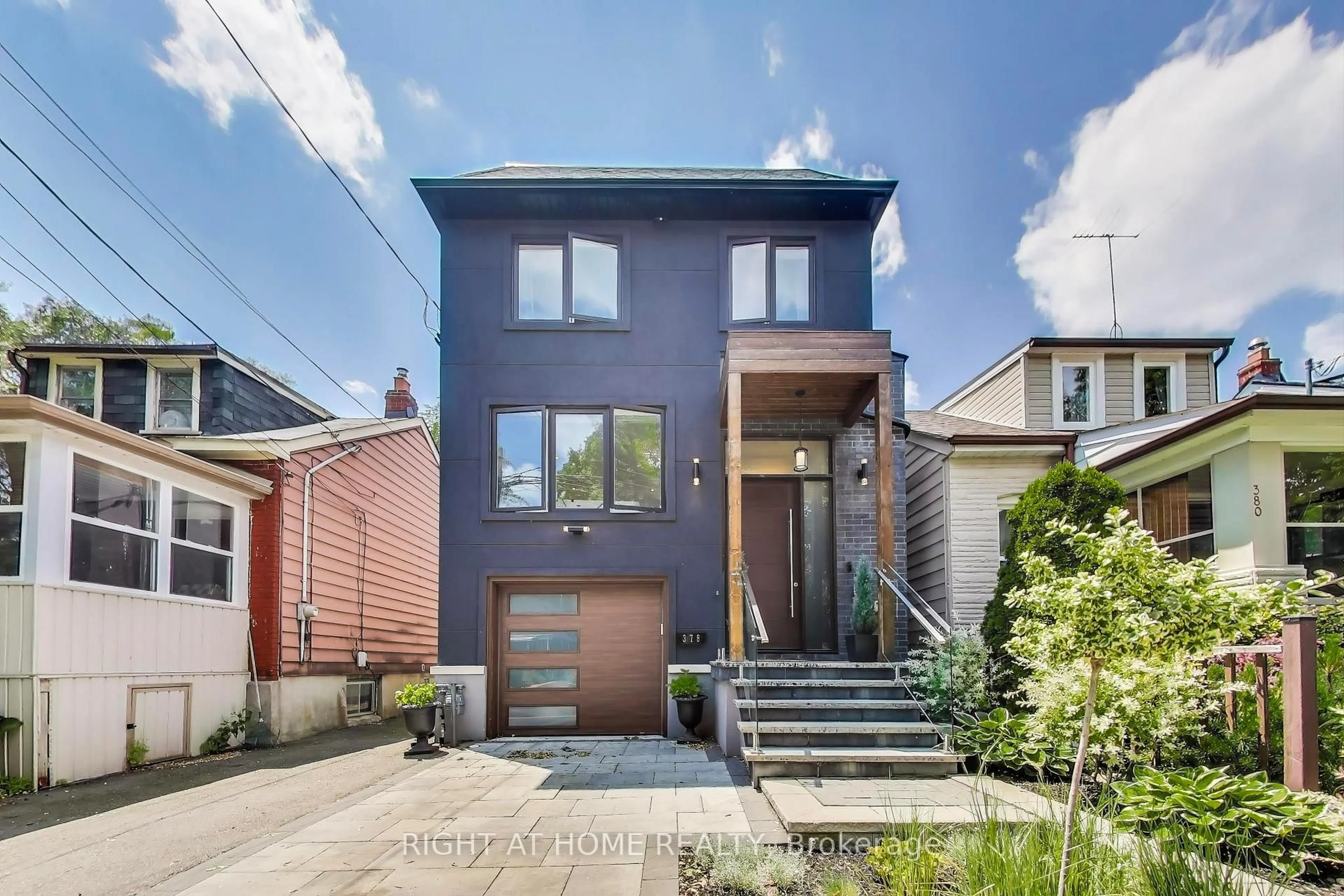 Home with brick exterior material, street for 378 CEDARVALE Ave, Toronto Ontario M4C 4K6