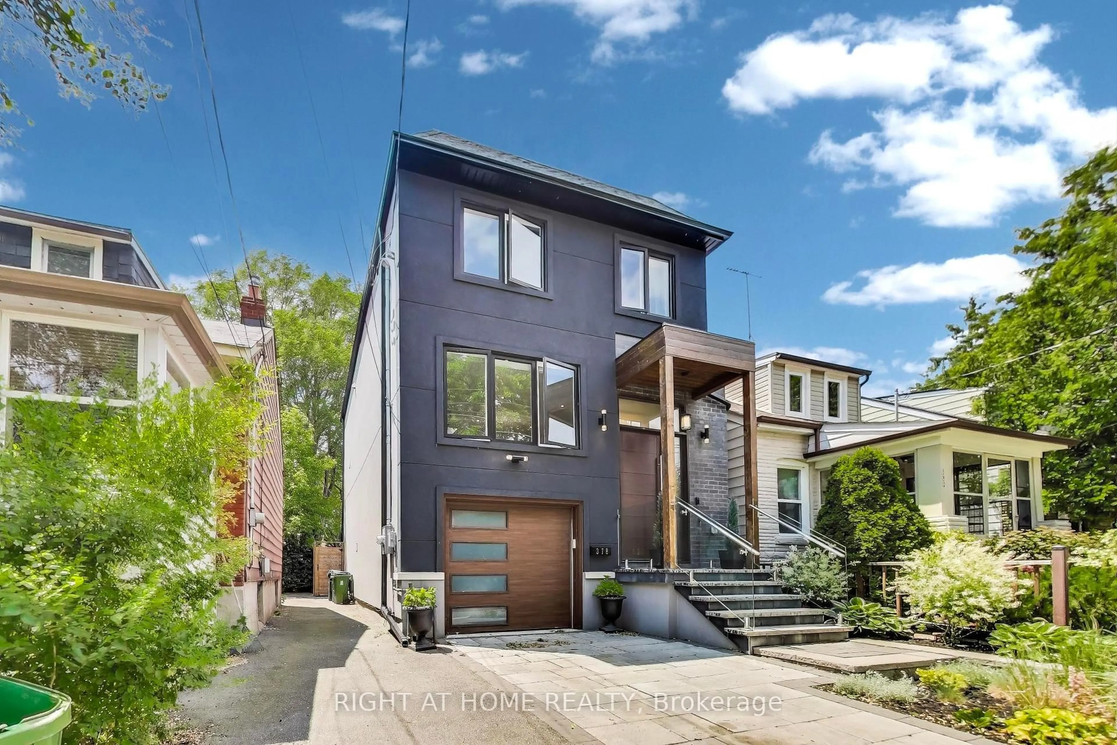 Home with brick exterior material, street for 378 CEDARVALE Ave, Toronto Ontario M4C 4K6