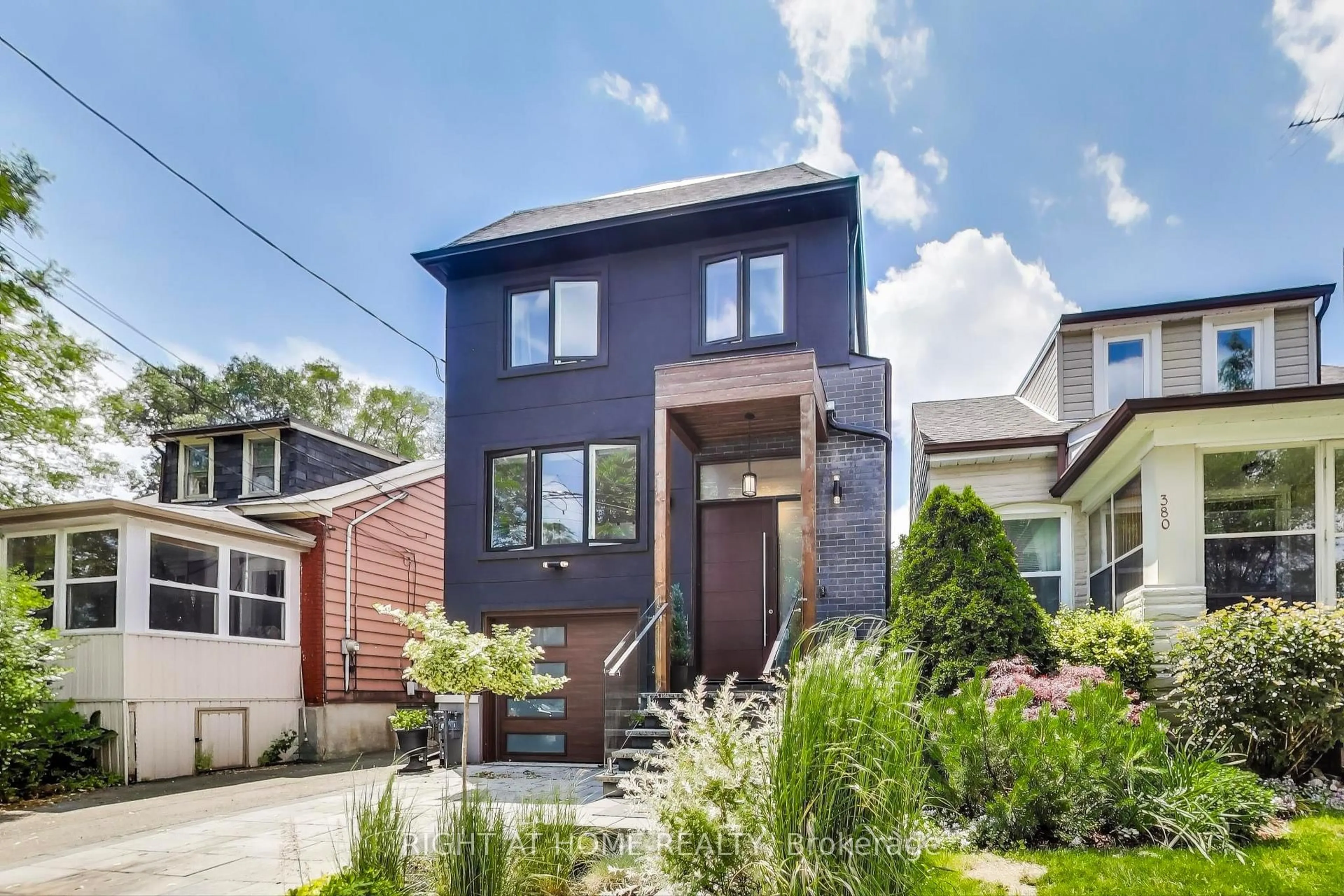 Home with brick exterior material, street for 378 CEDARVALE Ave, Toronto Ontario M4C 4K6