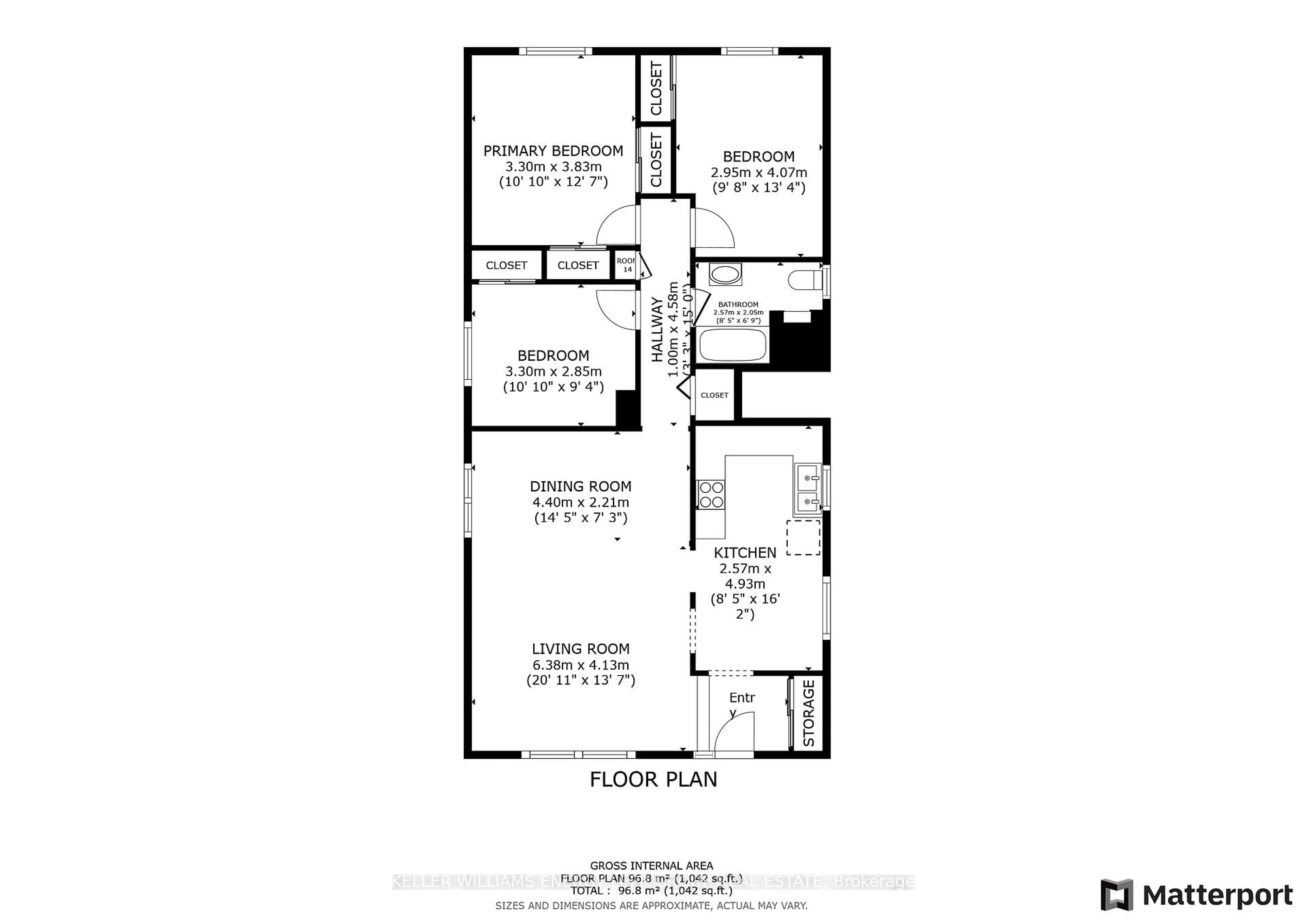 Floor plan for 472 Park Rd, Oshawa Ontario L1J 4J2