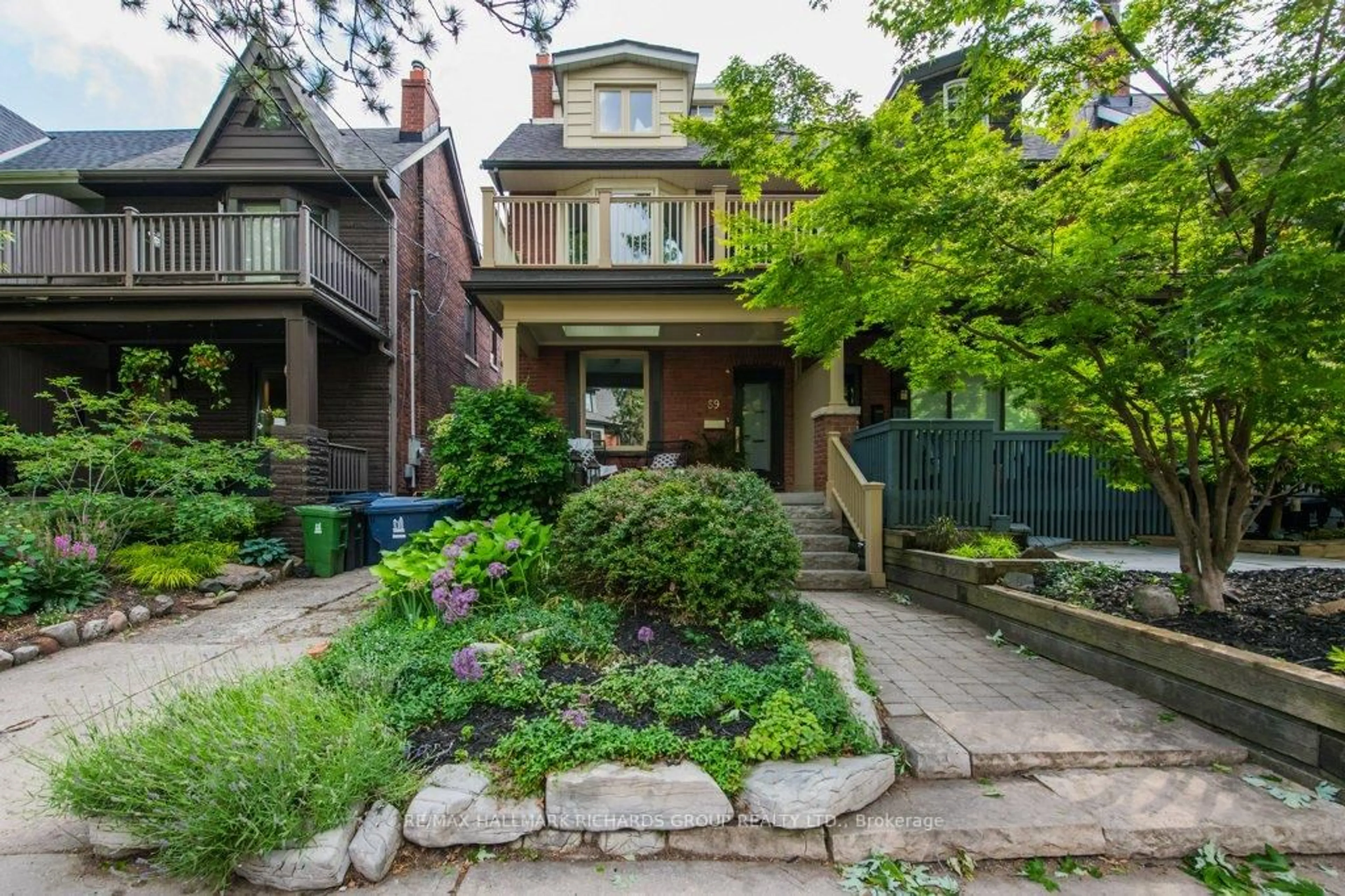 Home with brick exterior material, street for 59 Ravina Cres, Toronto Ontario M4J 3L9
