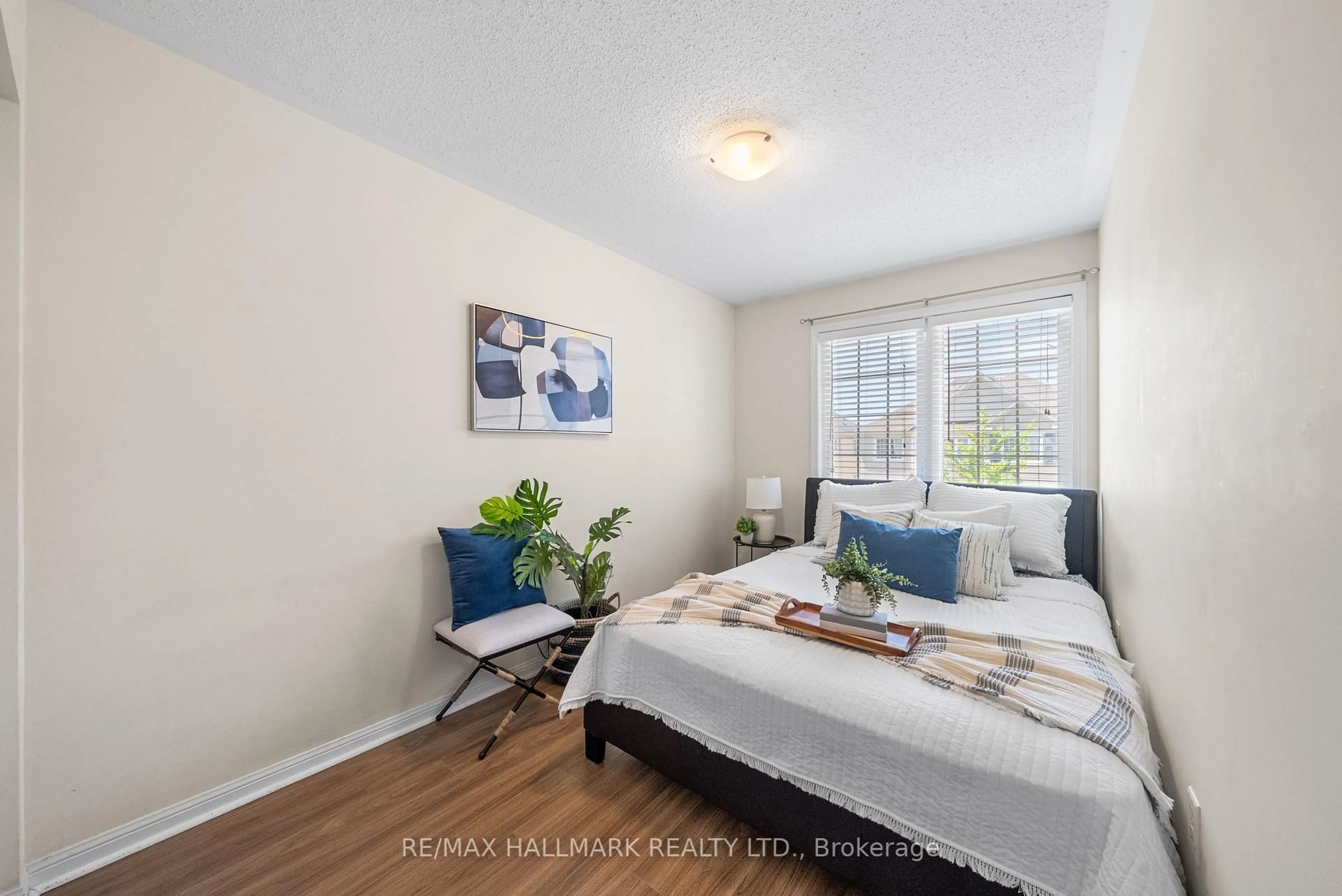Bedroom with bed, unknown for 15 Snowgoose Terr, Toronto Ontario M1B 0A9