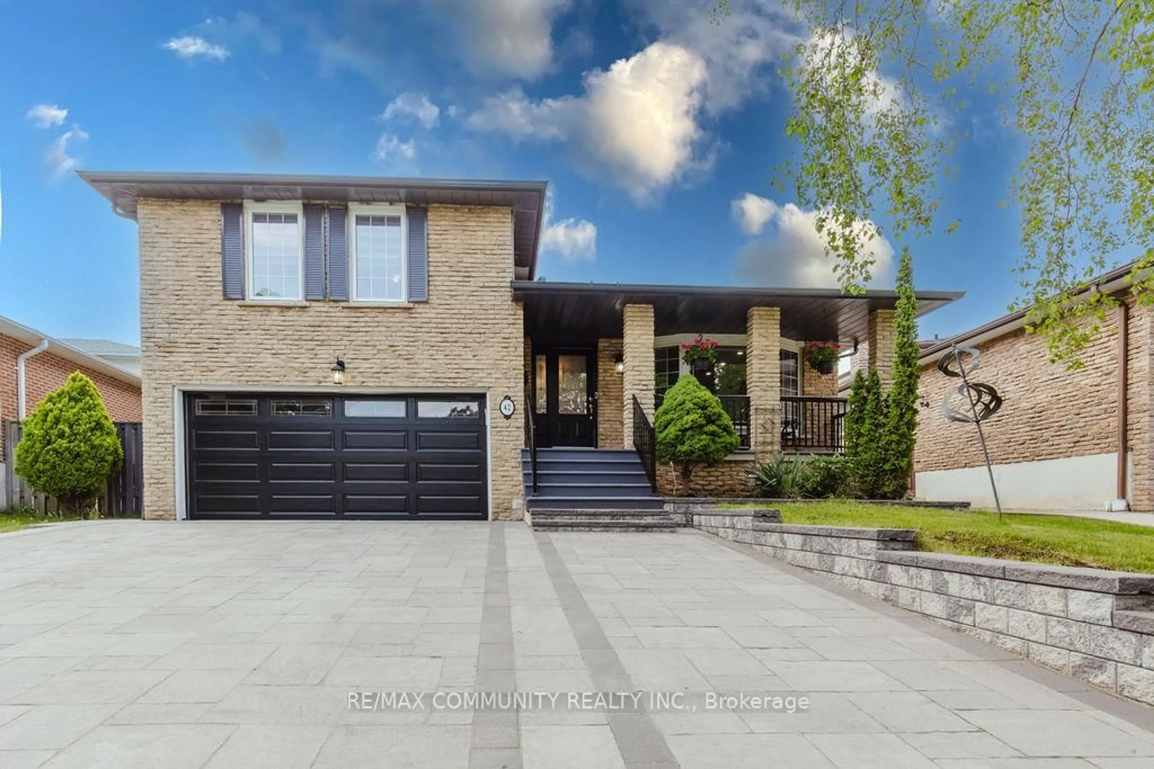 Home with brick exterior material, street for 42 Satchell Blvd, Toronto Ontario M1C 3B4