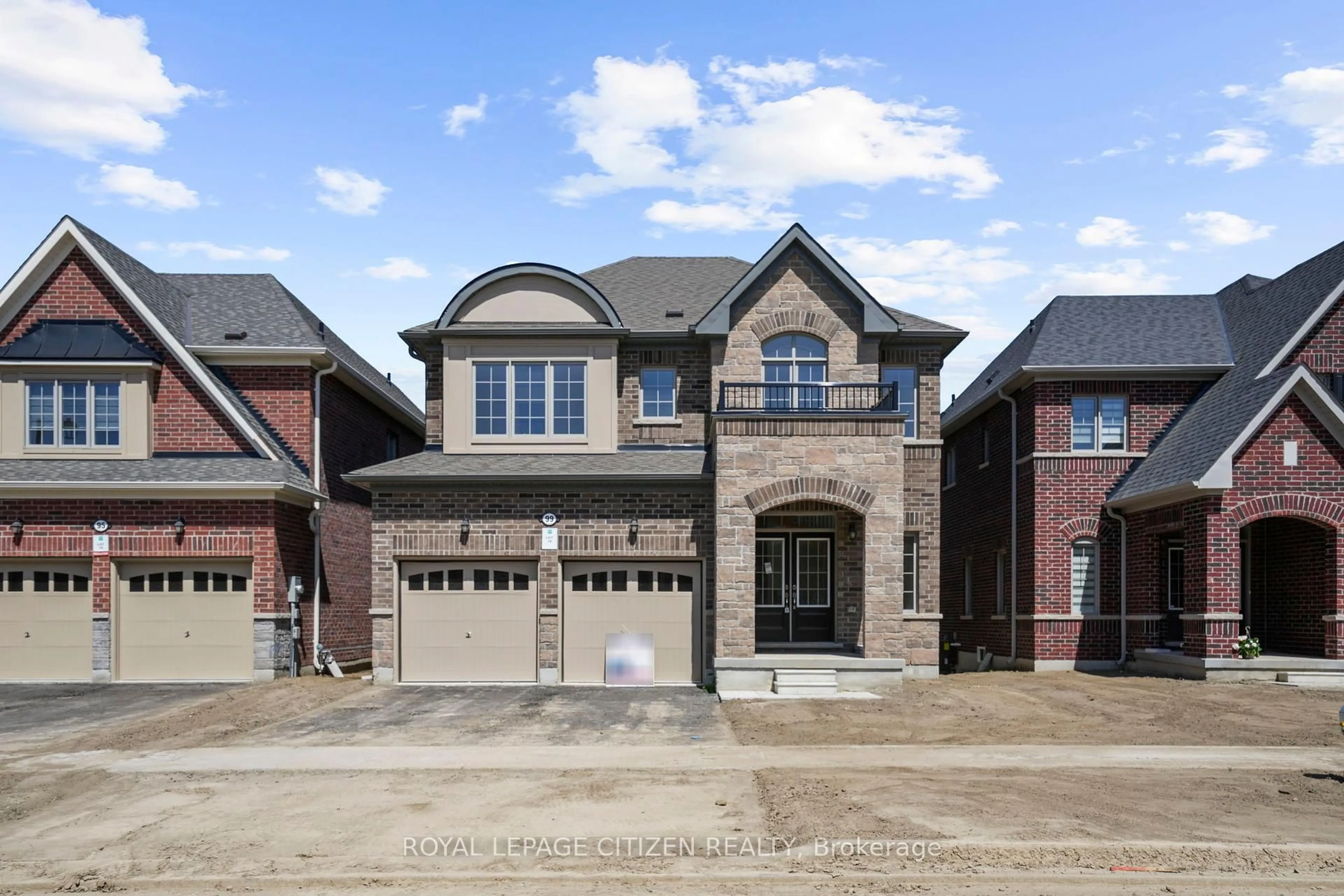 Home with brick exterior material, street for 99 Robin Tr, Scugog Ontario L9L 0E2