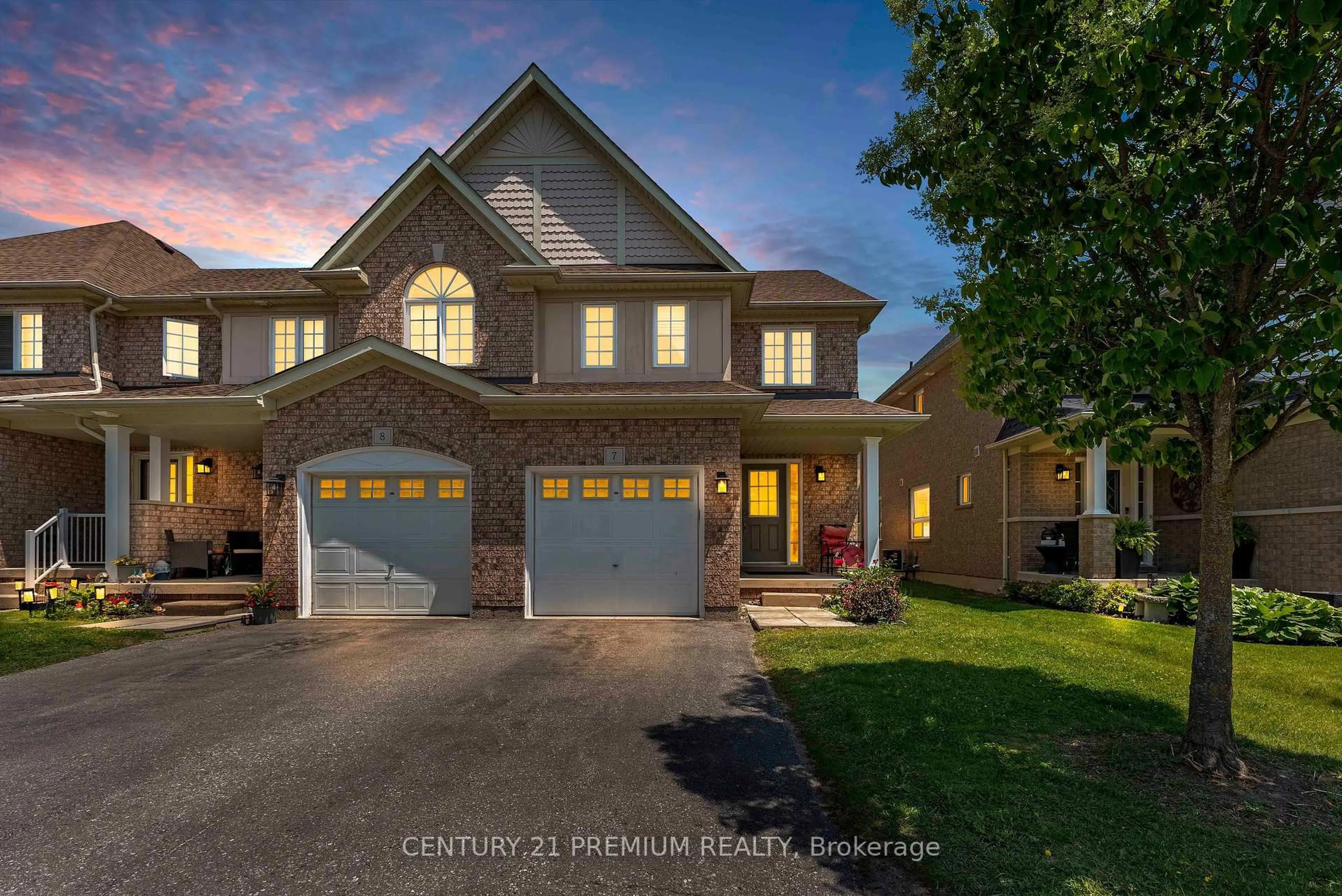Home with brick exterior material, street for 460 Woodmount Dr #7, Oshawa Ontario L1K 0K3