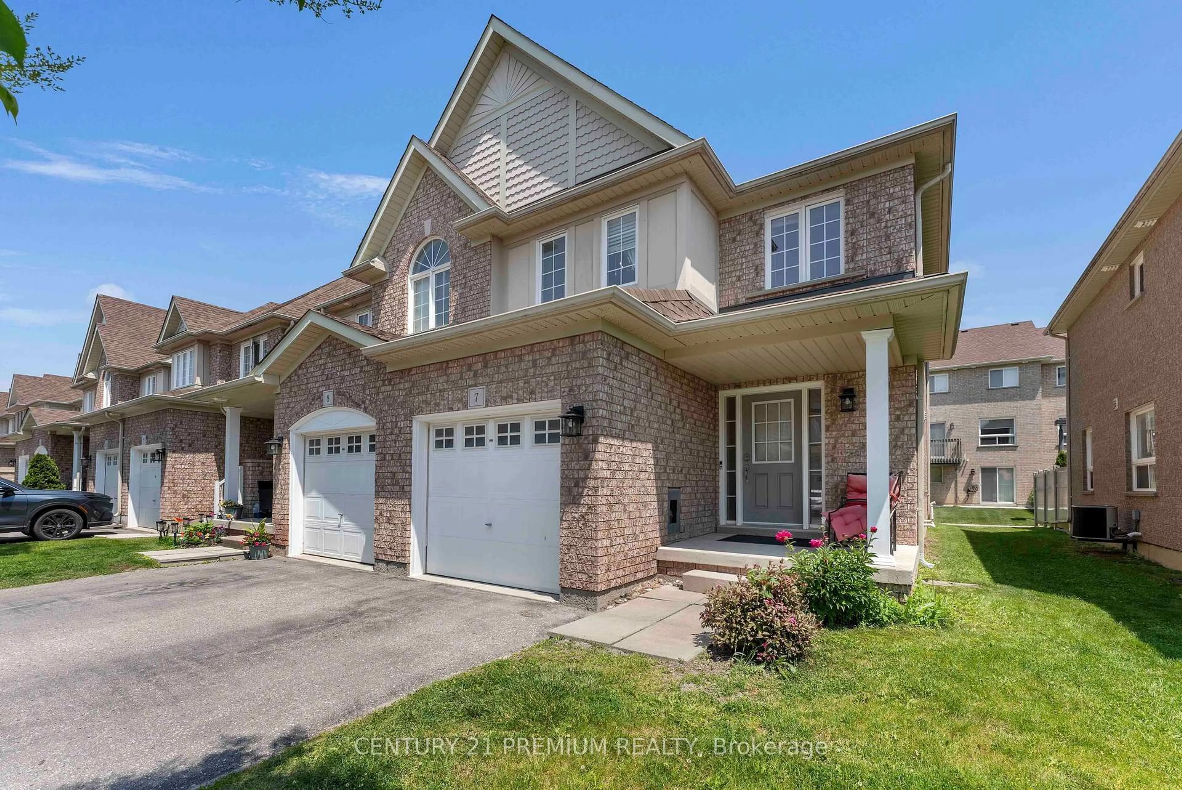 Home with brick exterior material, street for 460 Woodmount Dr #7, Oshawa Ontario L1K 0K3