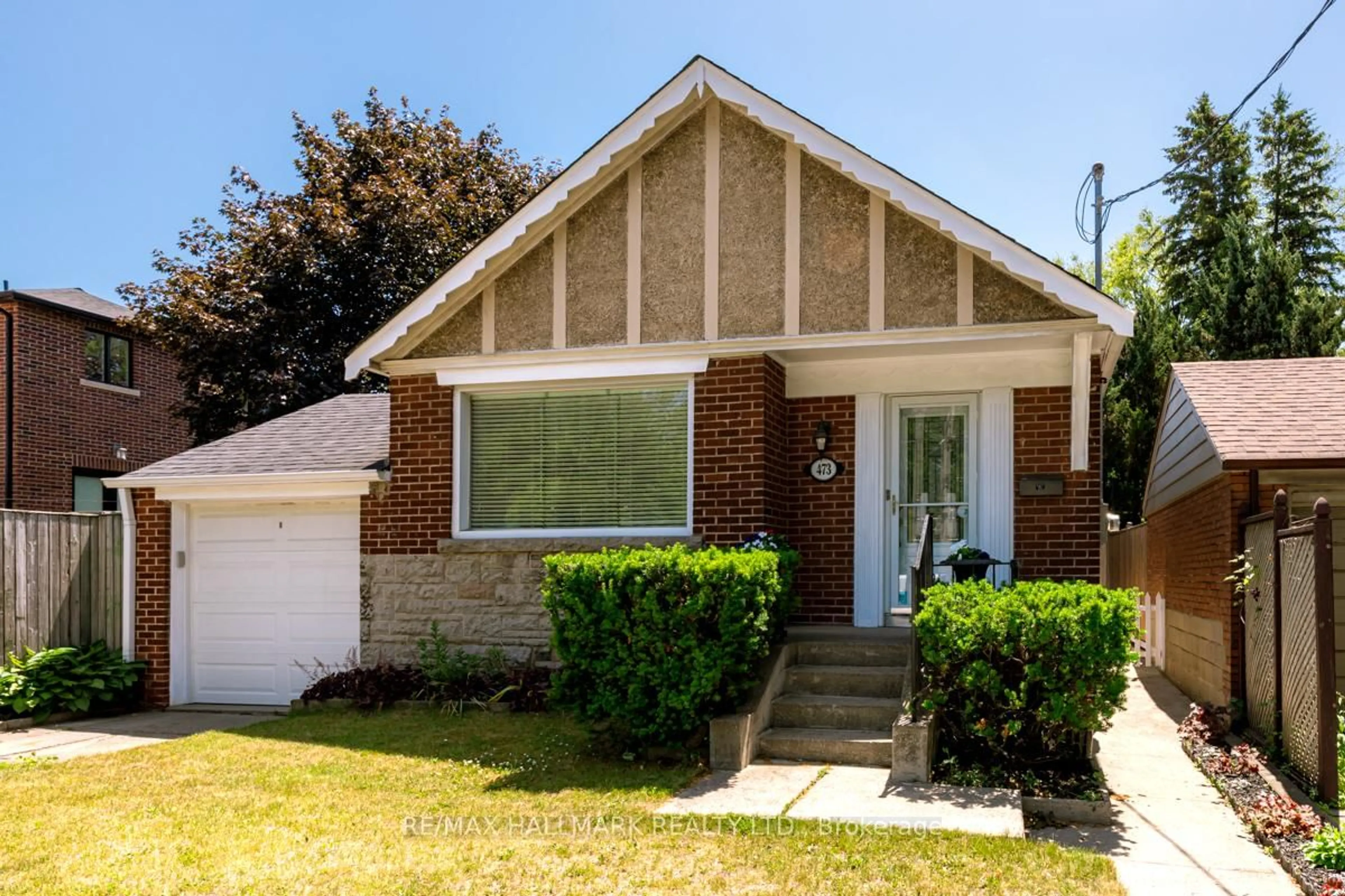 Home with brick exterior material, street for 473 O'Connor Ave, Toronto Ontario M4J 2W8