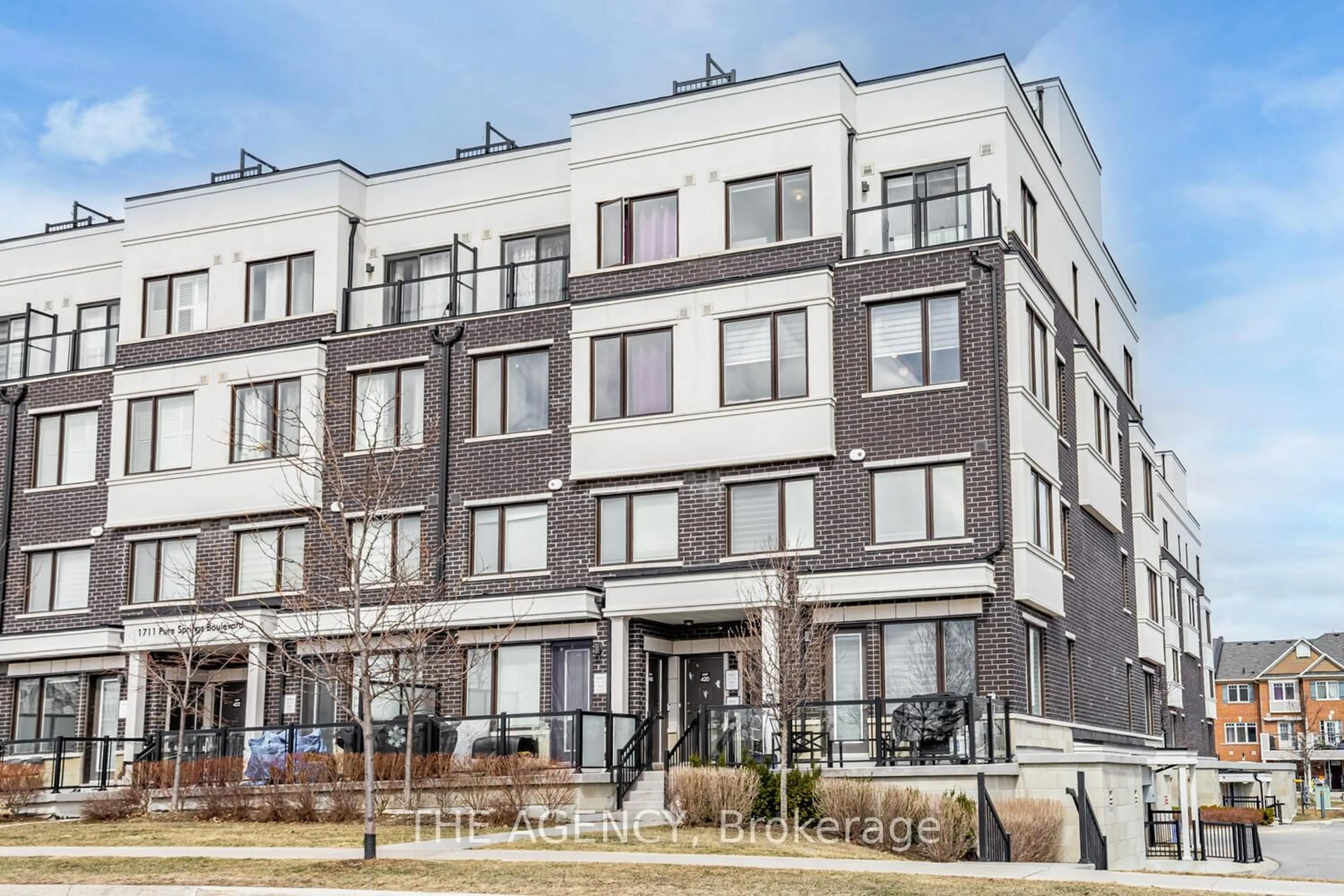 Home with brick exterior material, building for 1711 Pure Springs Blvd #419, Pickering Ontario L1X 0E3