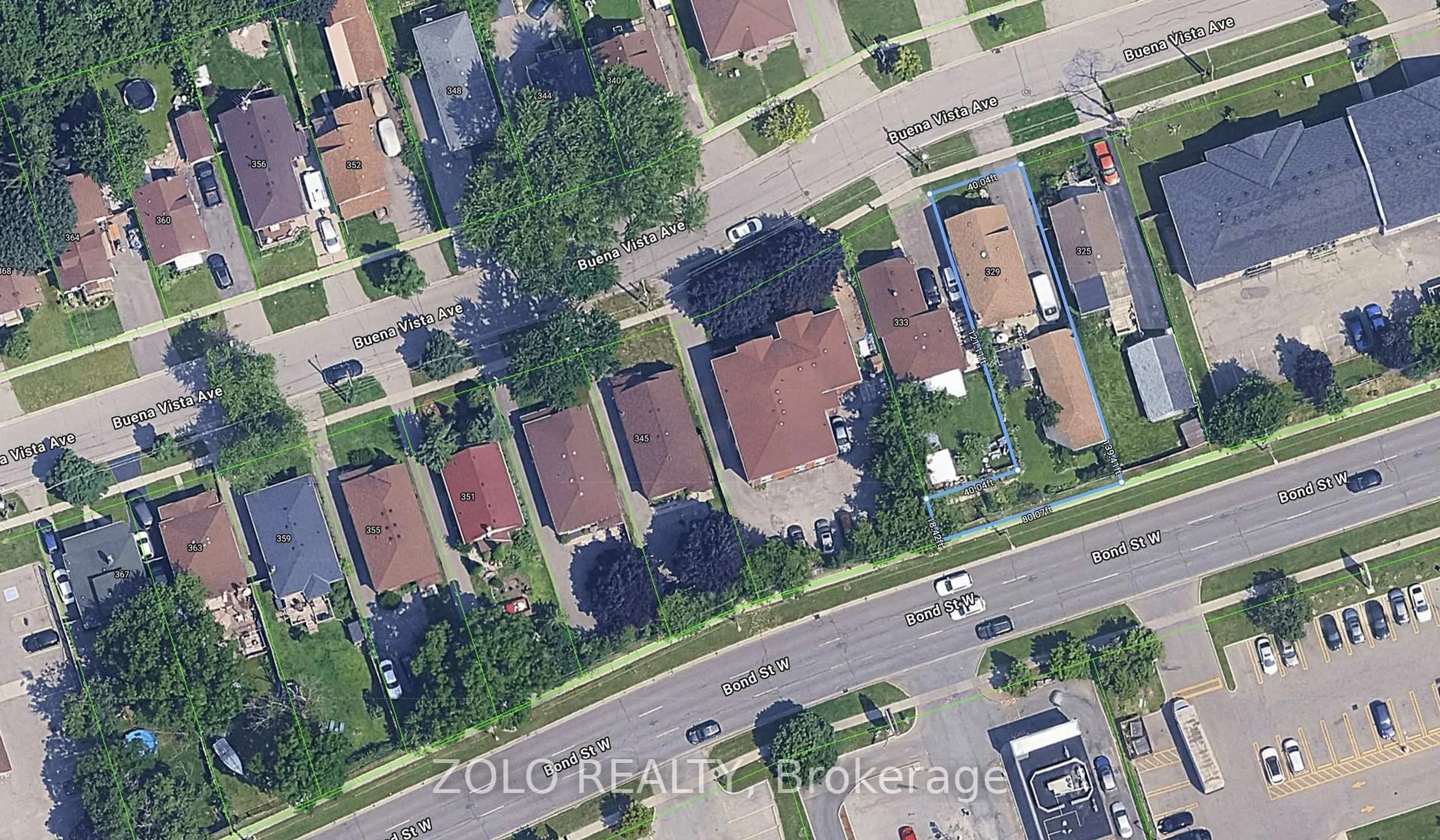 A pic from outside/outdoor area/front of a property/back of a property/a pic from drone, street for 329 Buena Vista Ave, Oshawa Ontario L1J 2M6