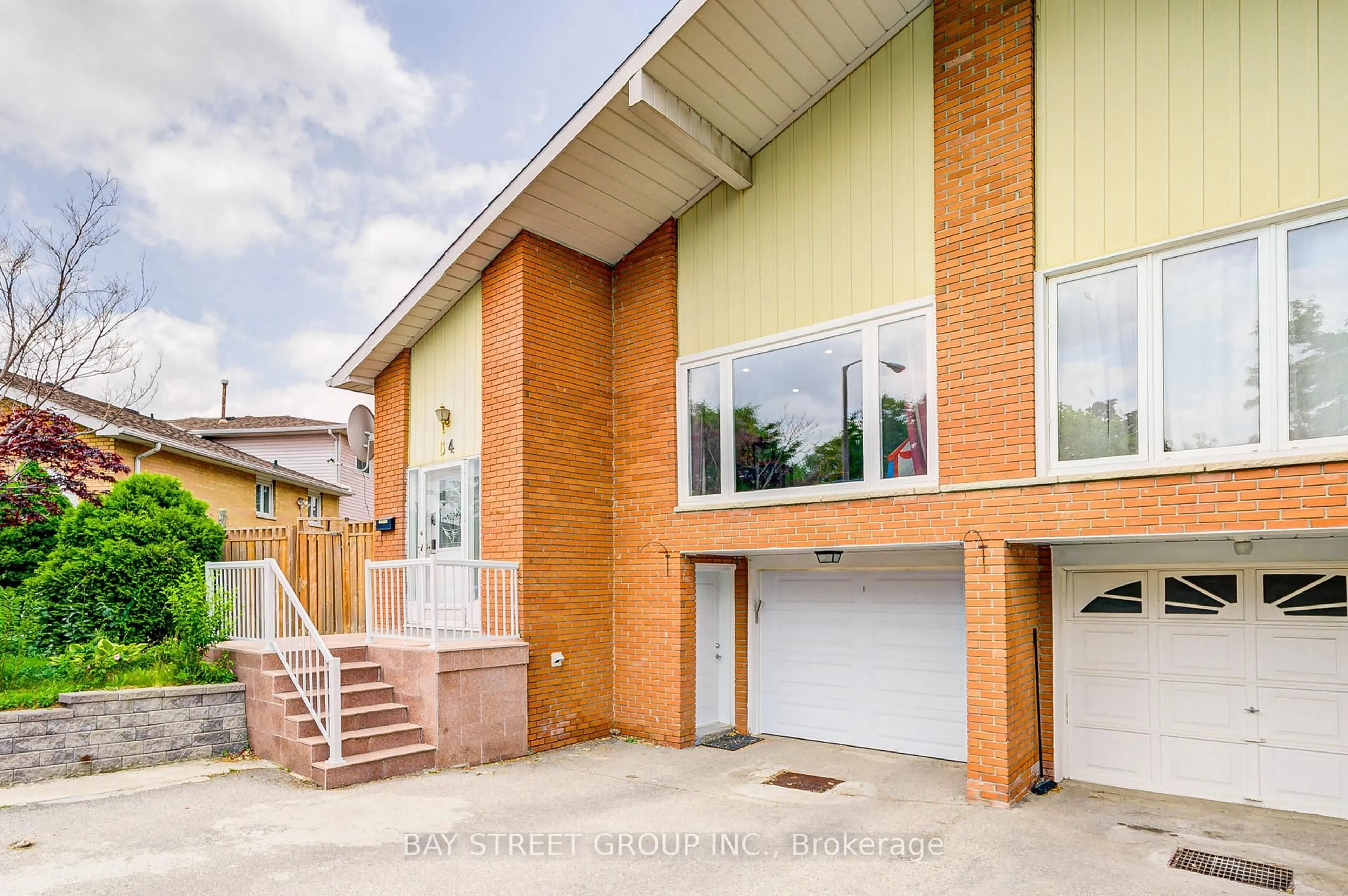Home with brick exterior material, street for 64 Rakewood Cres, Toronto Ontario M1V 1M7