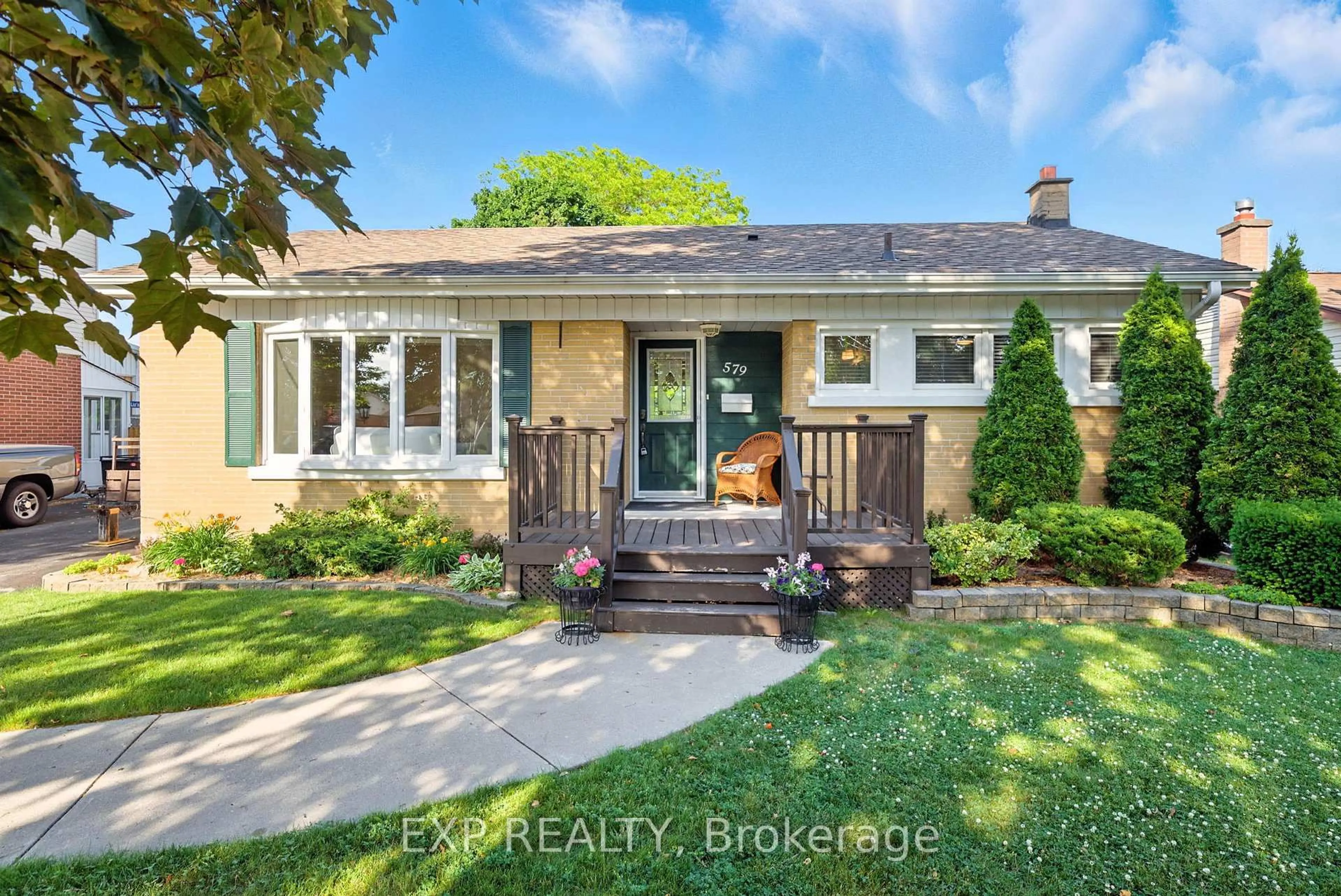 Home with brick exterior material, street for 579 Fernhill Blvd, Oshawa Ontario L1J 5J9