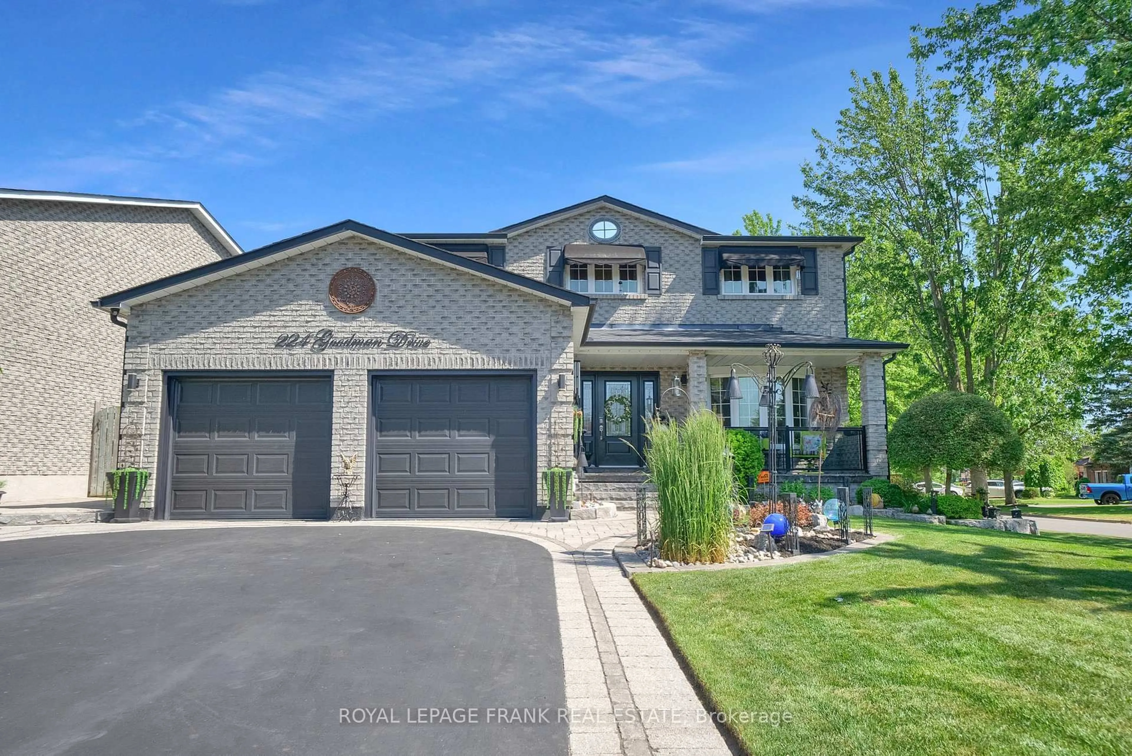 Home with brick exterior material, street for 224 Goodman Dr, Oshawa Ontario L1J 7V5