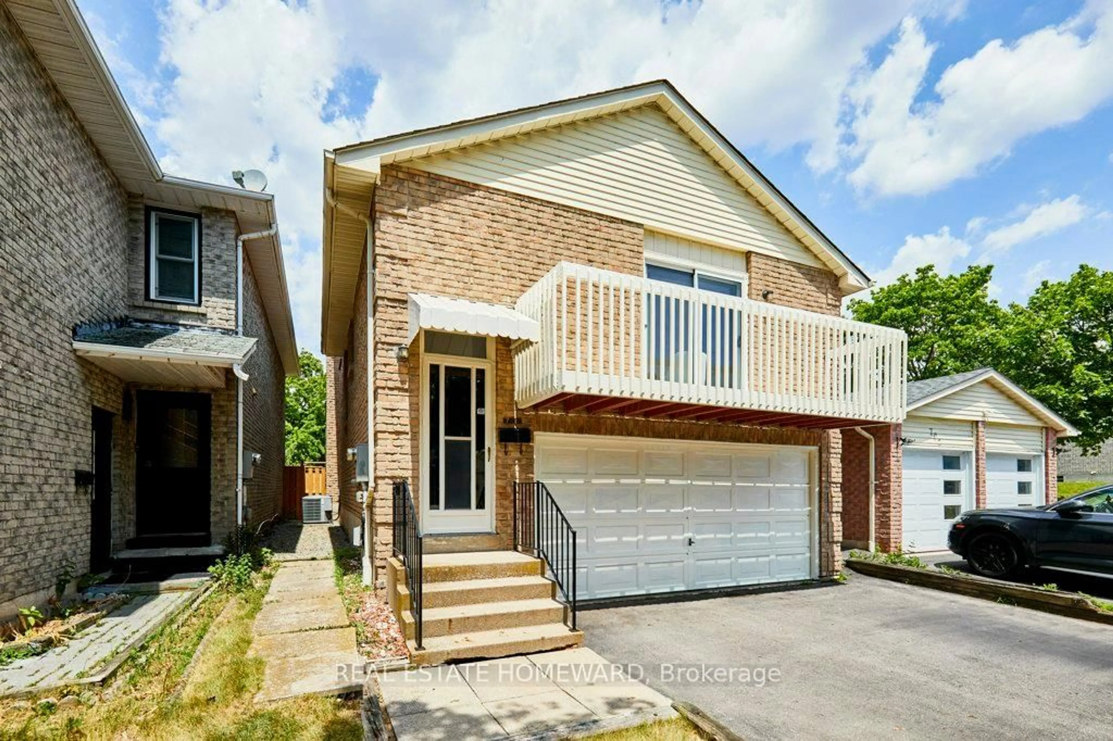 Home with brick exterior material, street for 704 Abingdon Crt, Pickering Ontario L1W 3M7