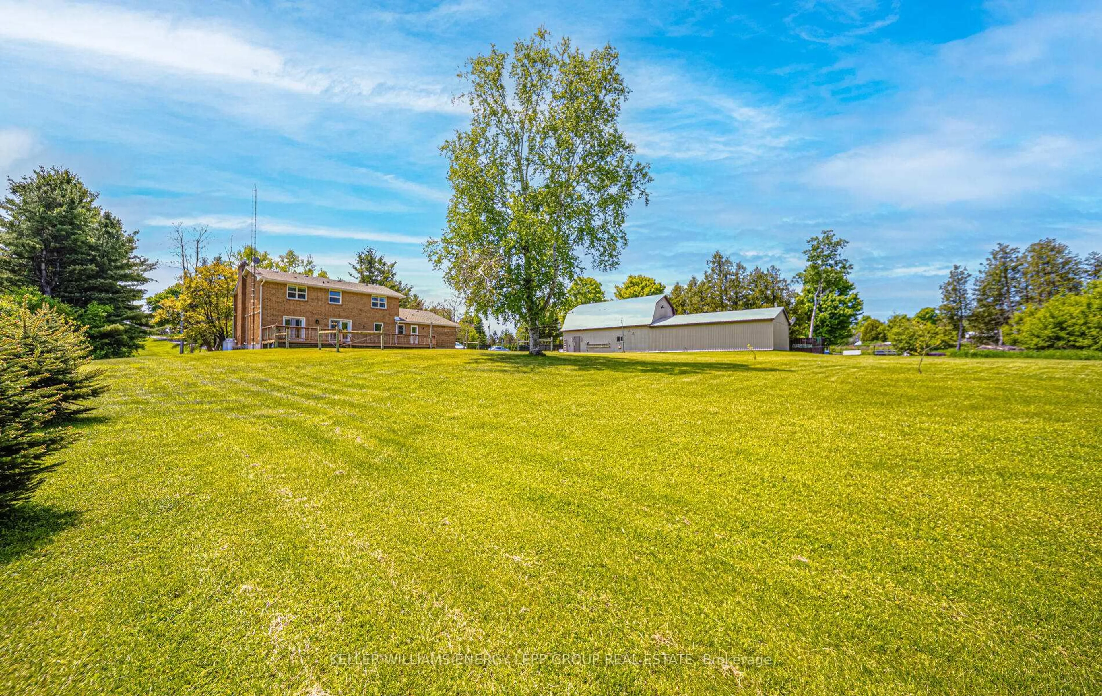 A pic from outside/outdoor area/front of a property/back of a property/a pic from drone, unknown for 311 Regional Road 21, Scugog Ontario L9L 1B5