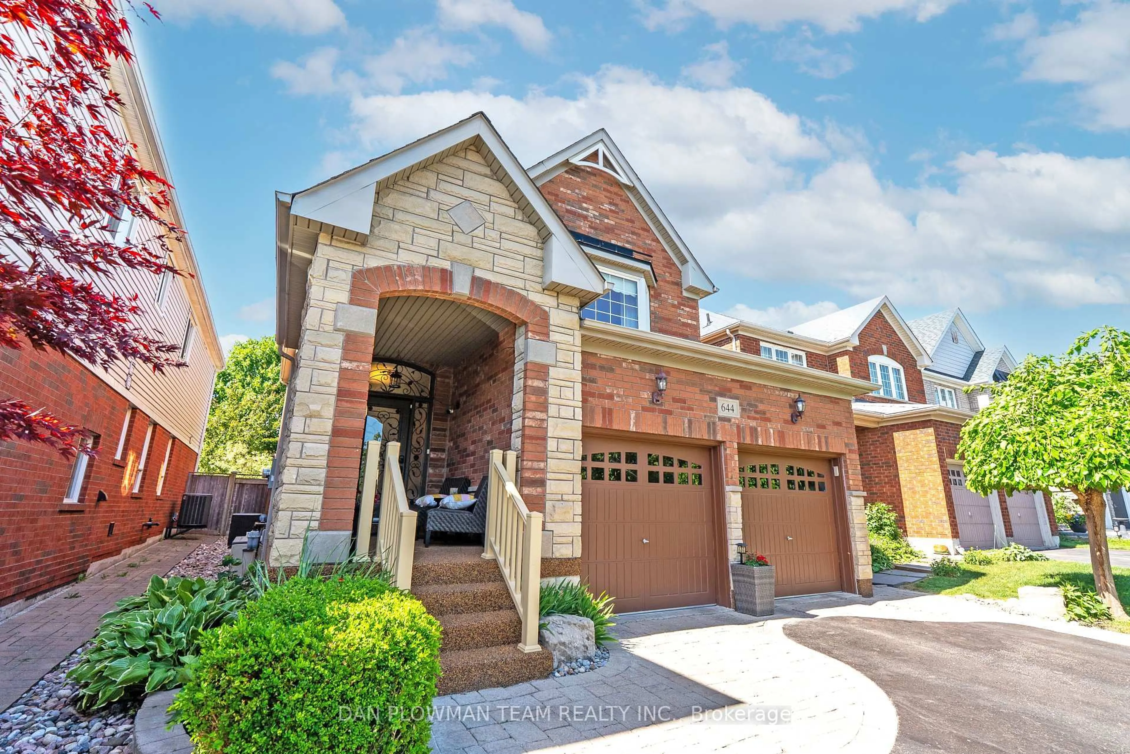 Home with brick exterior material, street for 644 Blackwood Blvd, Oshawa Ontario L1K 0G7