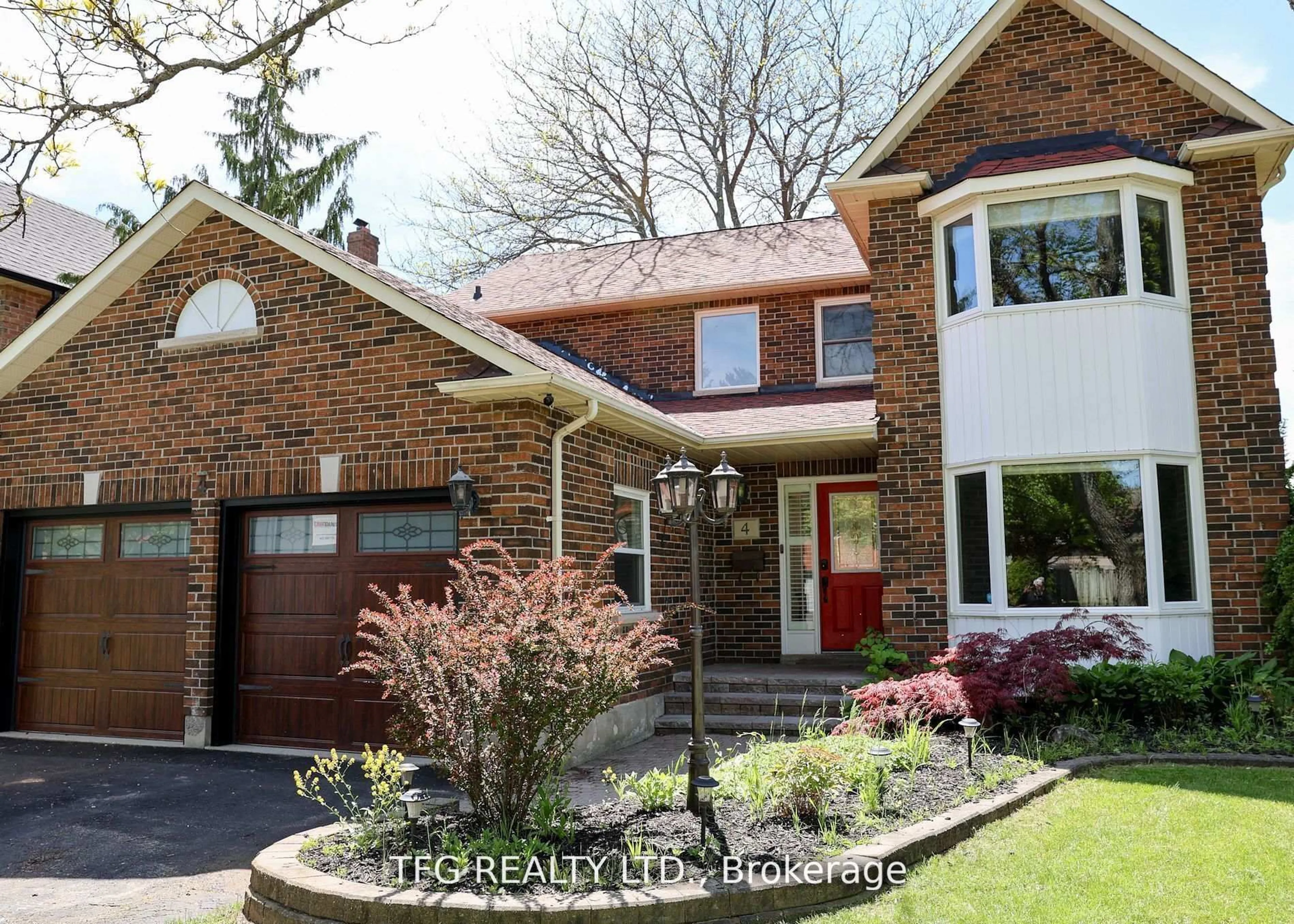 Home with brick exterior material, street for 4 Carriage Lane, Clarington Ontario L1E 1J9