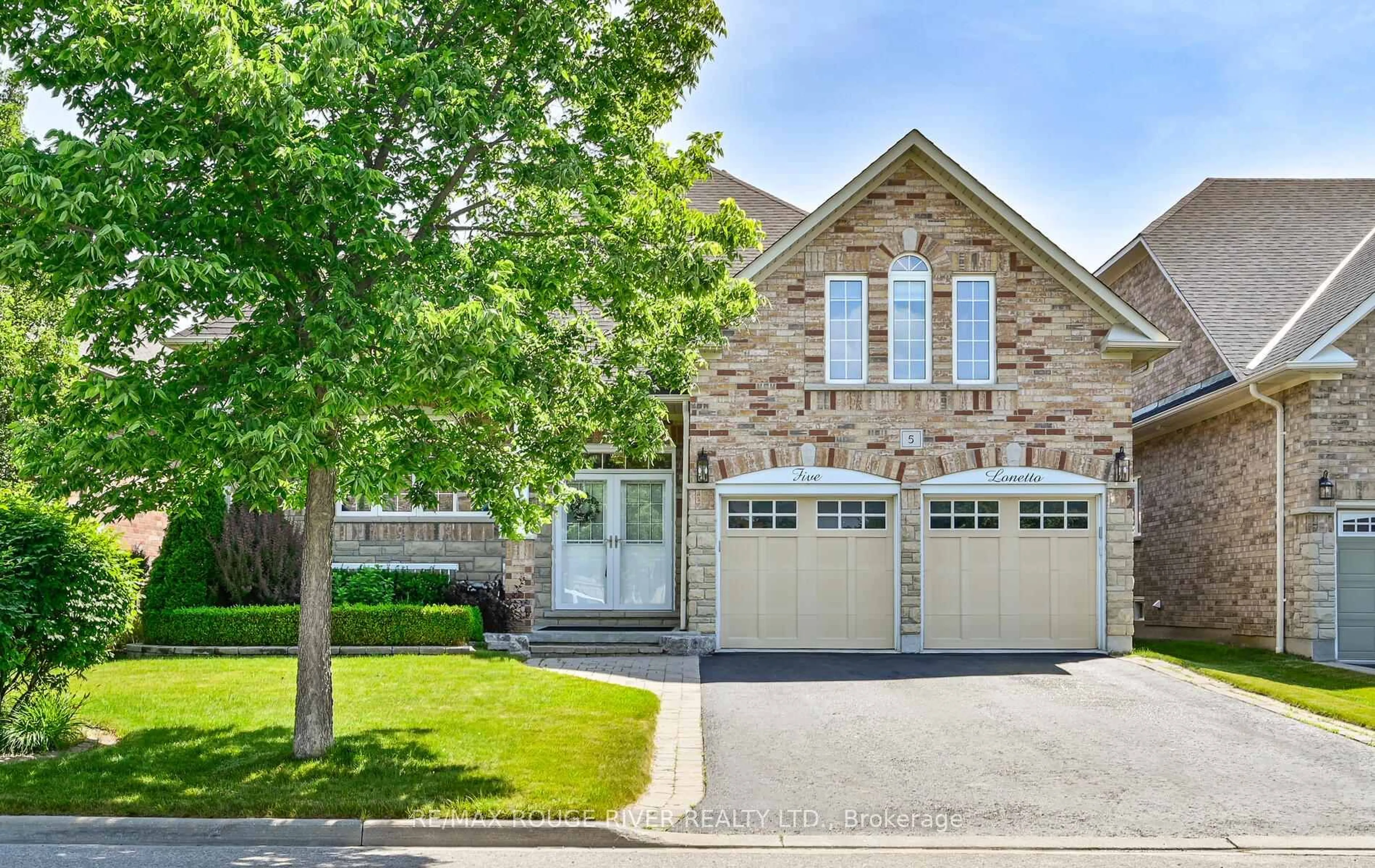 Home with brick exterior material, street for 5 Lonetto St, Whitby Ontario L1M 0G7