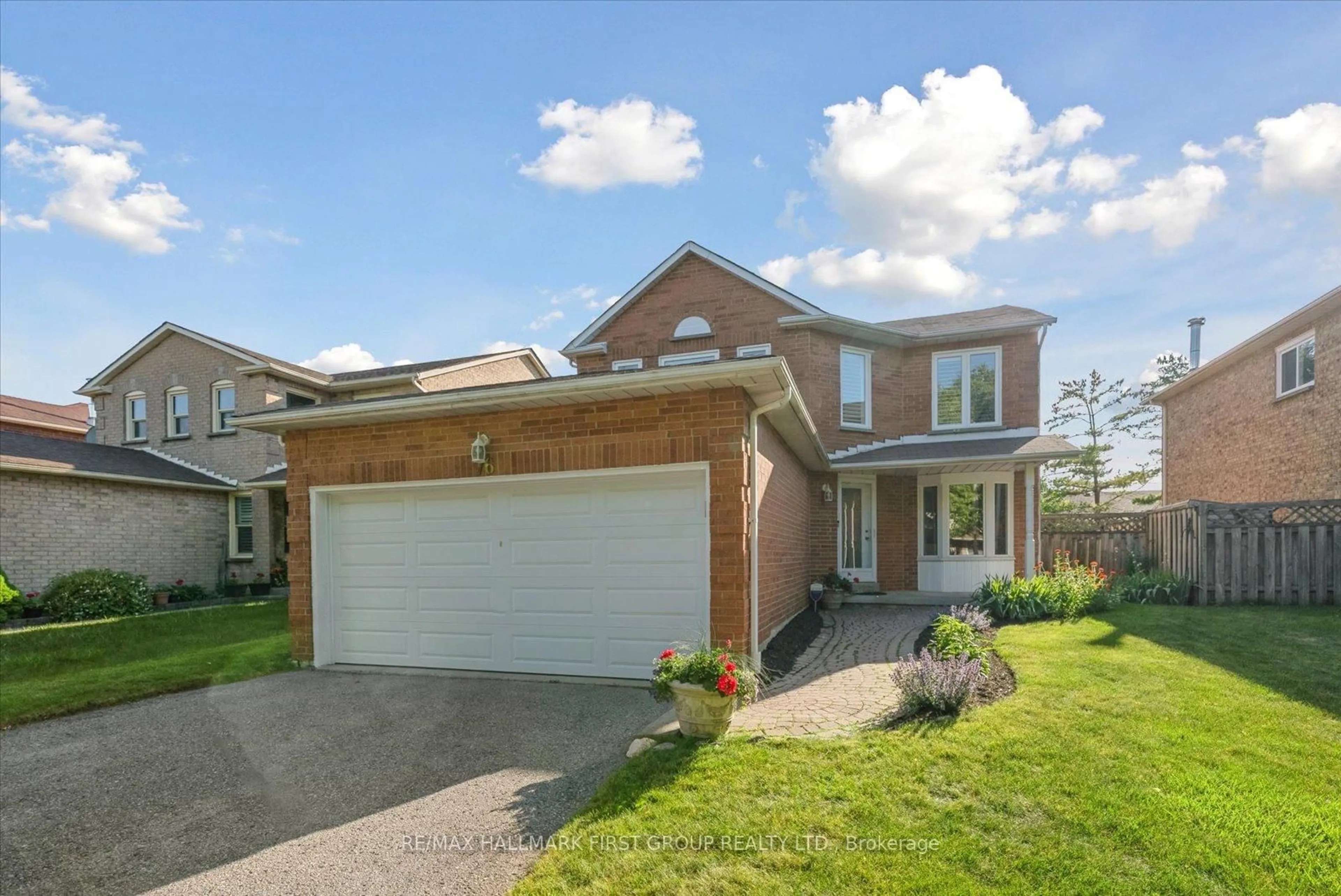 Home with brick exterior material, street for 76 Pembry Dr, Ajax Ontario L1S 6N9