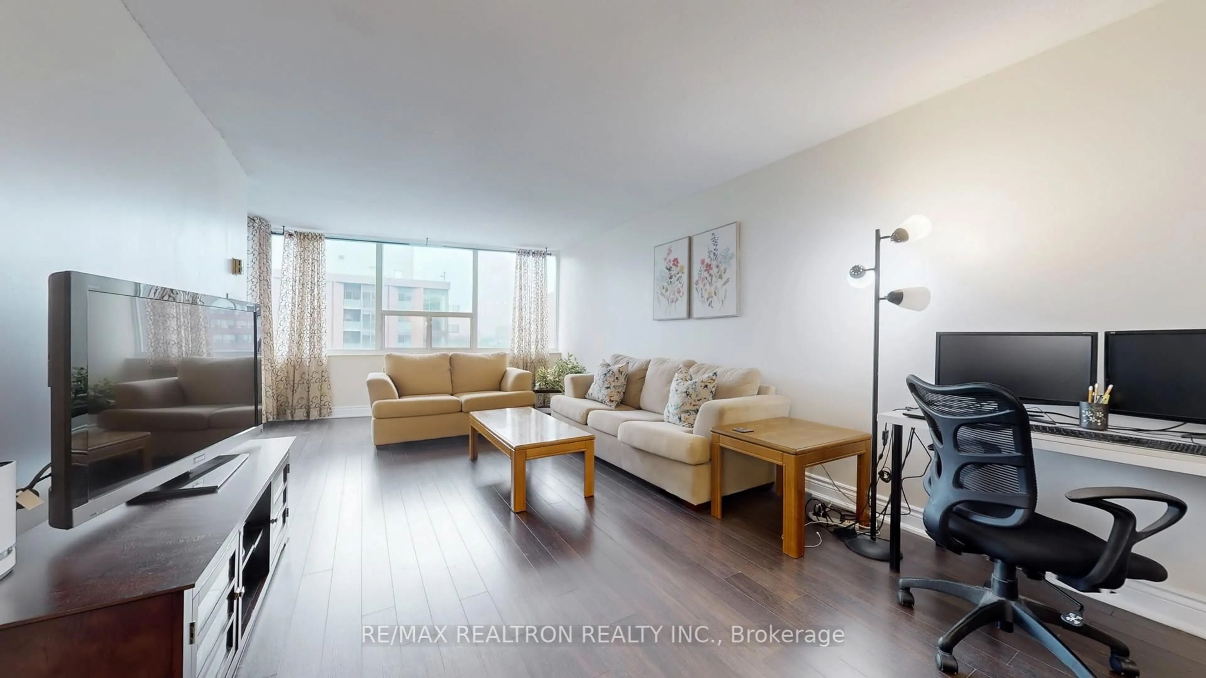 Living room with furniture, unknown for 45 Huntingdale Blvd #1701, Toronto Ontario M1E 2W8