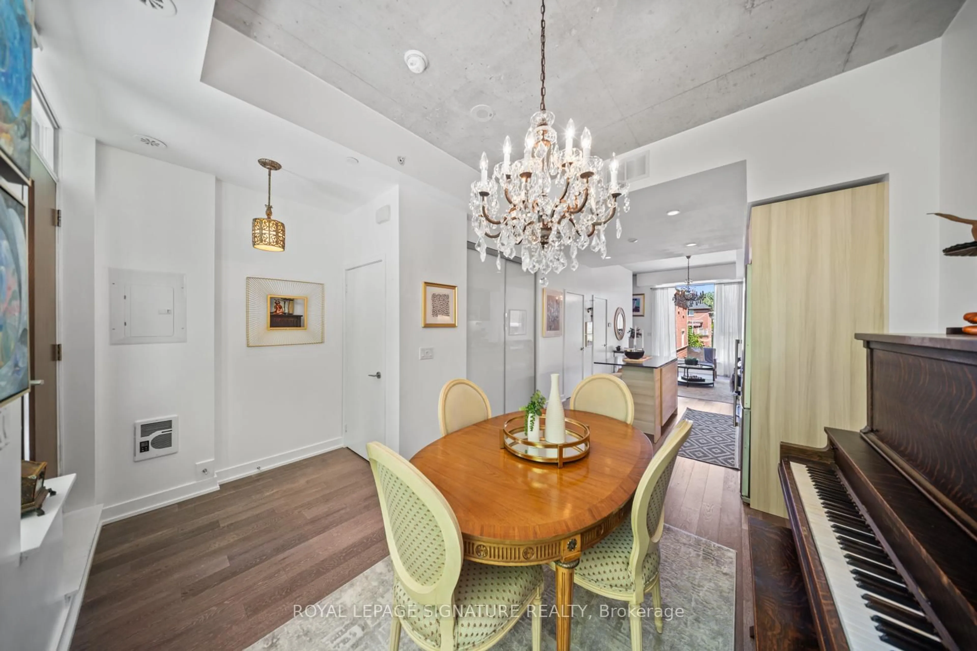 Dining room, unknown for 1190 Dundas St #331, Toronto Ontario M4M 0C5