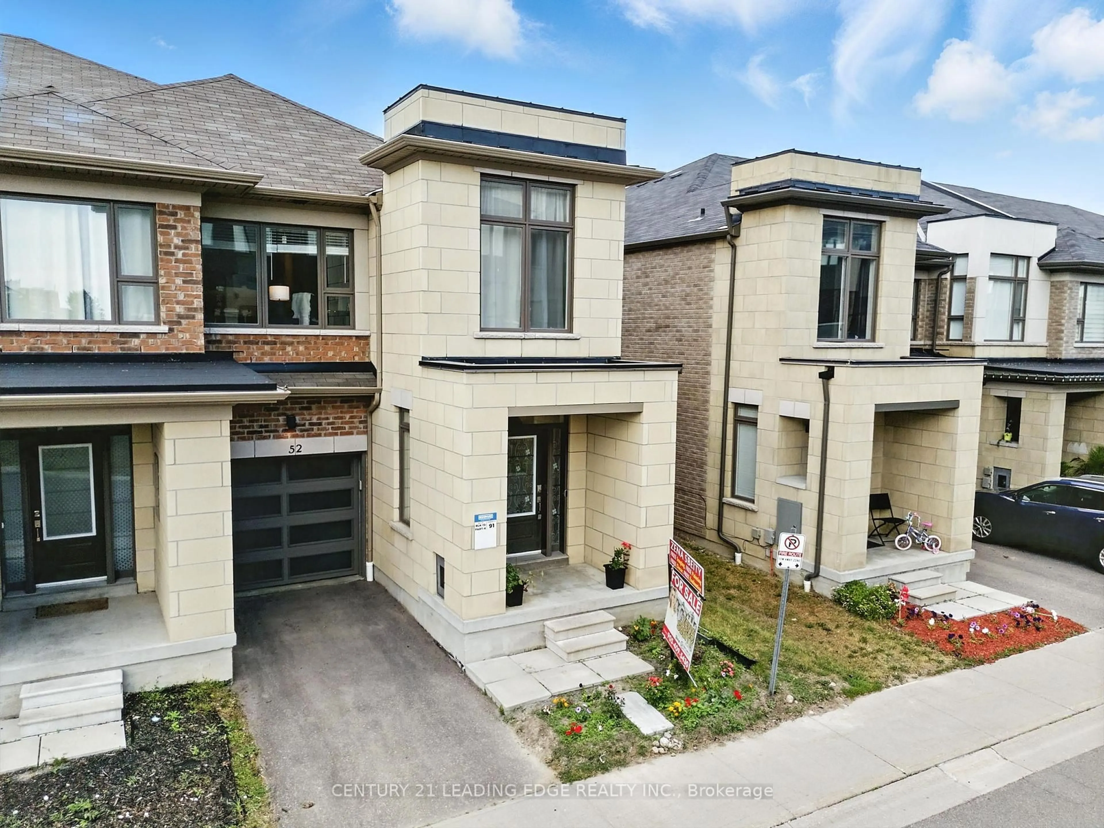 Home with brick exterior material, street for 52 Donald Fleming Way #139, Whitby Ontario L1R 0N8