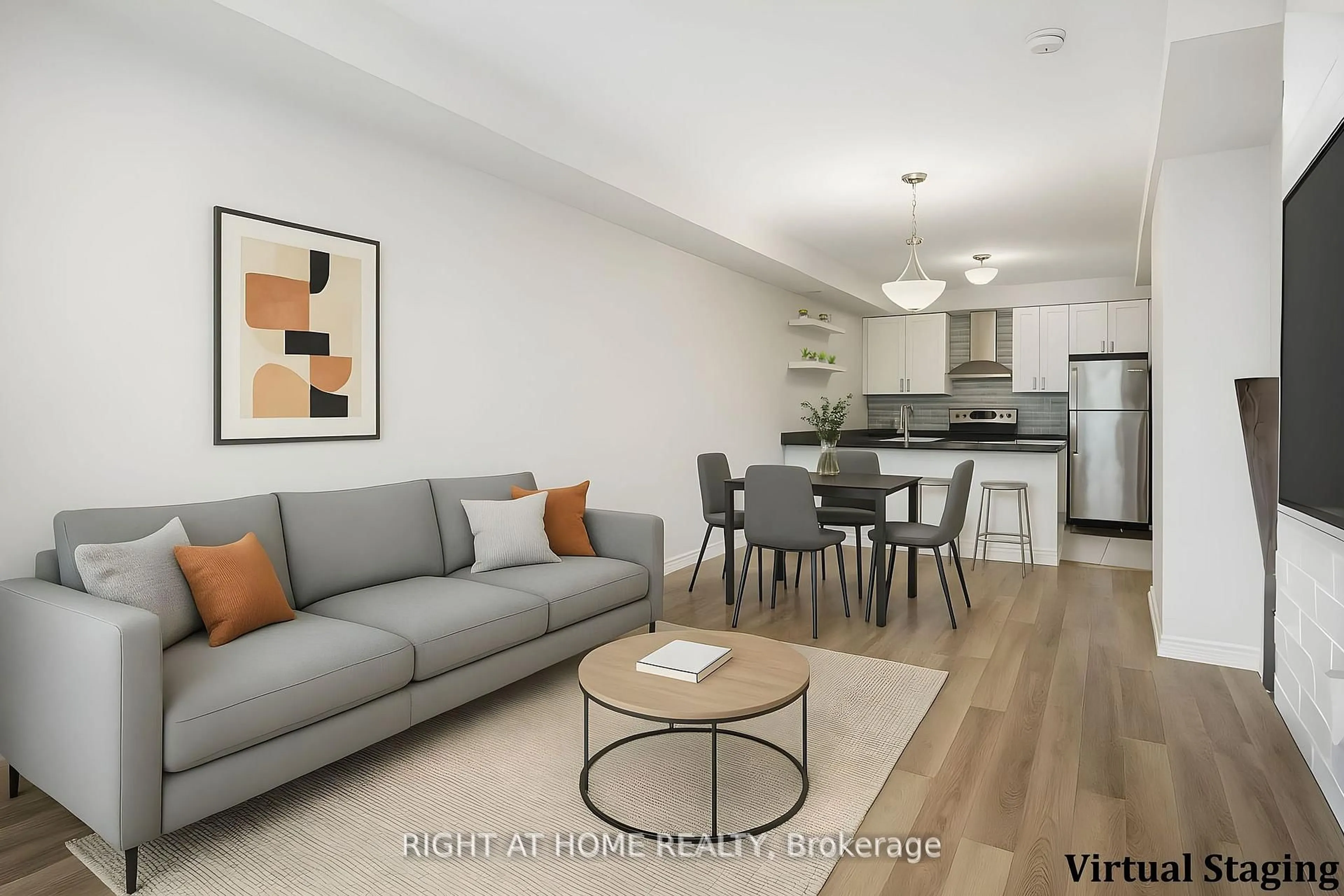 Living room with furniture, unknown for 25 Heron Park Pl #4, Toronto Ontario M1E 0B8