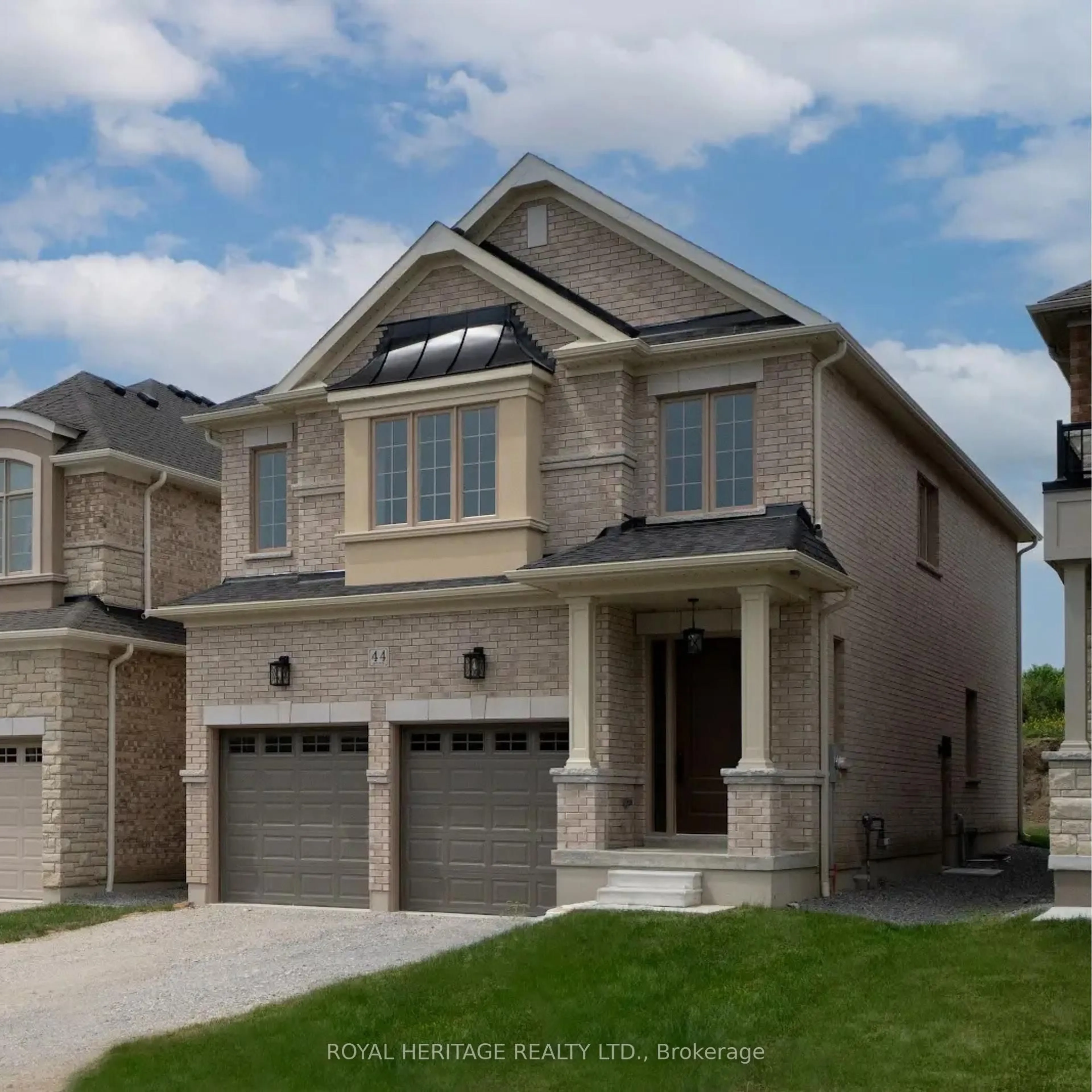 Home with brick exterior material, street for 44 St Augustine Dr, Whitby Ontario L1M 0L7