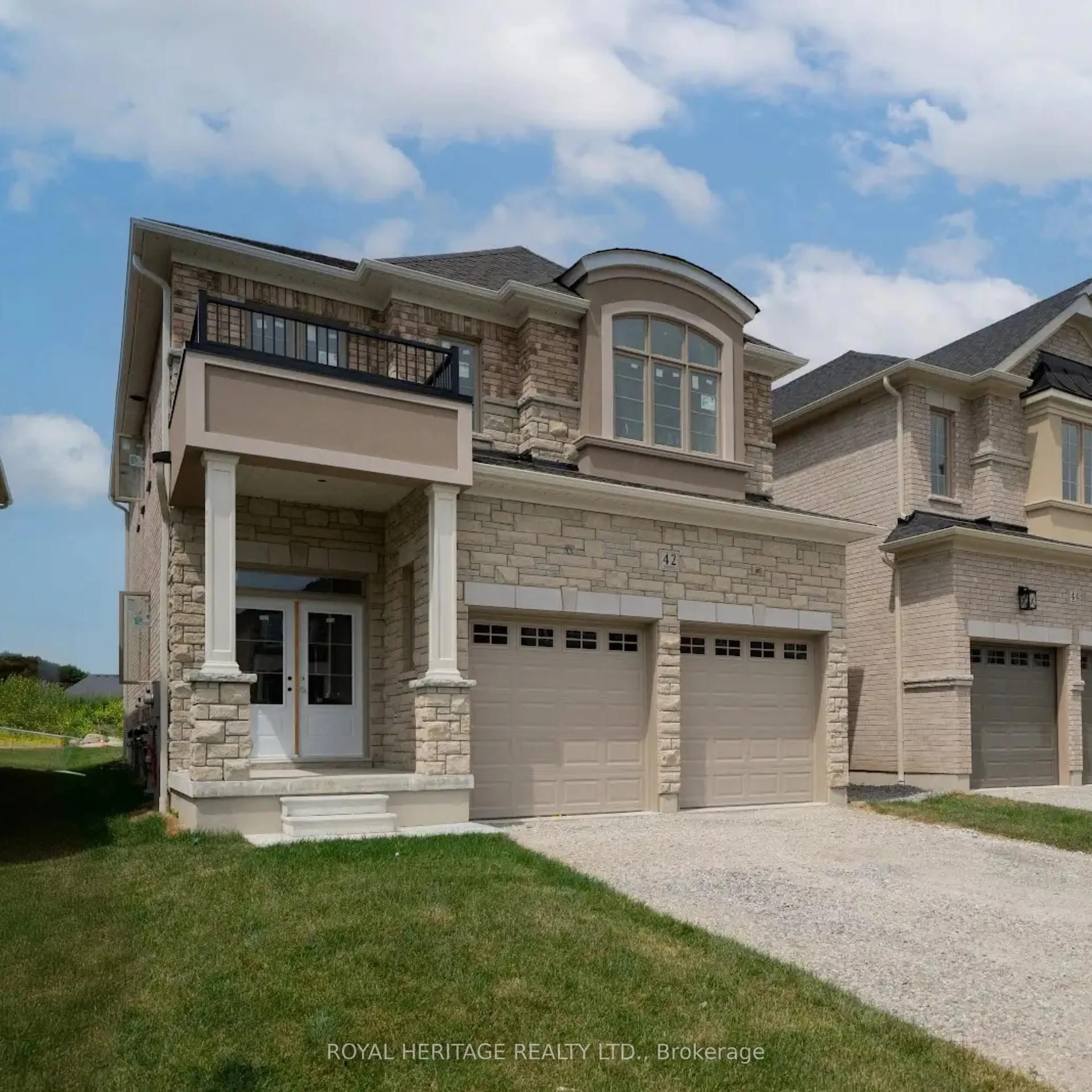 Home with brick exterior material, street for 42 St Augustine Dr, Whitby Ontario L1M 0L7