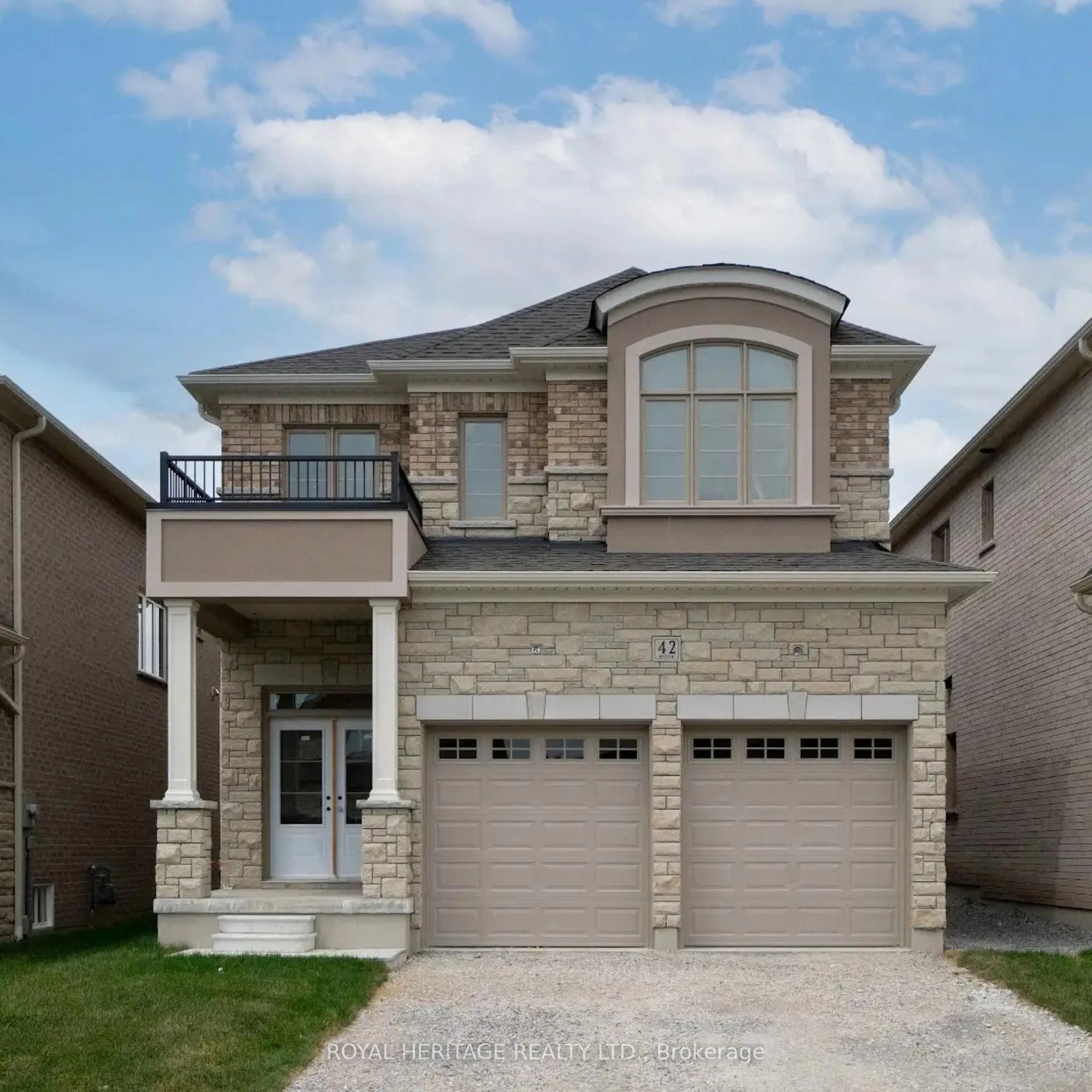 Home with brick exterior material, street for 42 St Augustine Dr, Whitby Ontario L1M 0L7