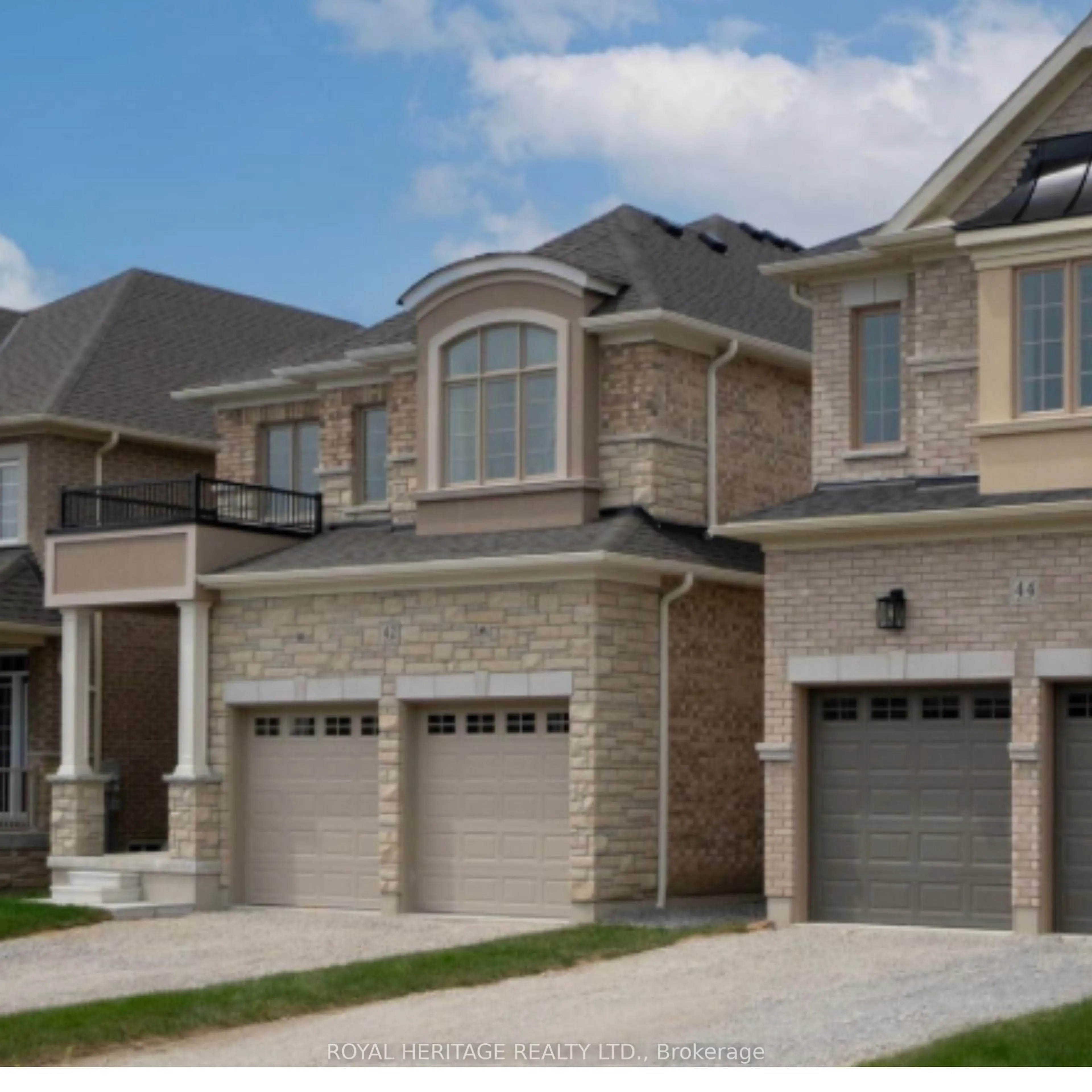 Home with brick exterior material, street for 42 St Augustine Dr, Whitby Ontario L1M 0L7