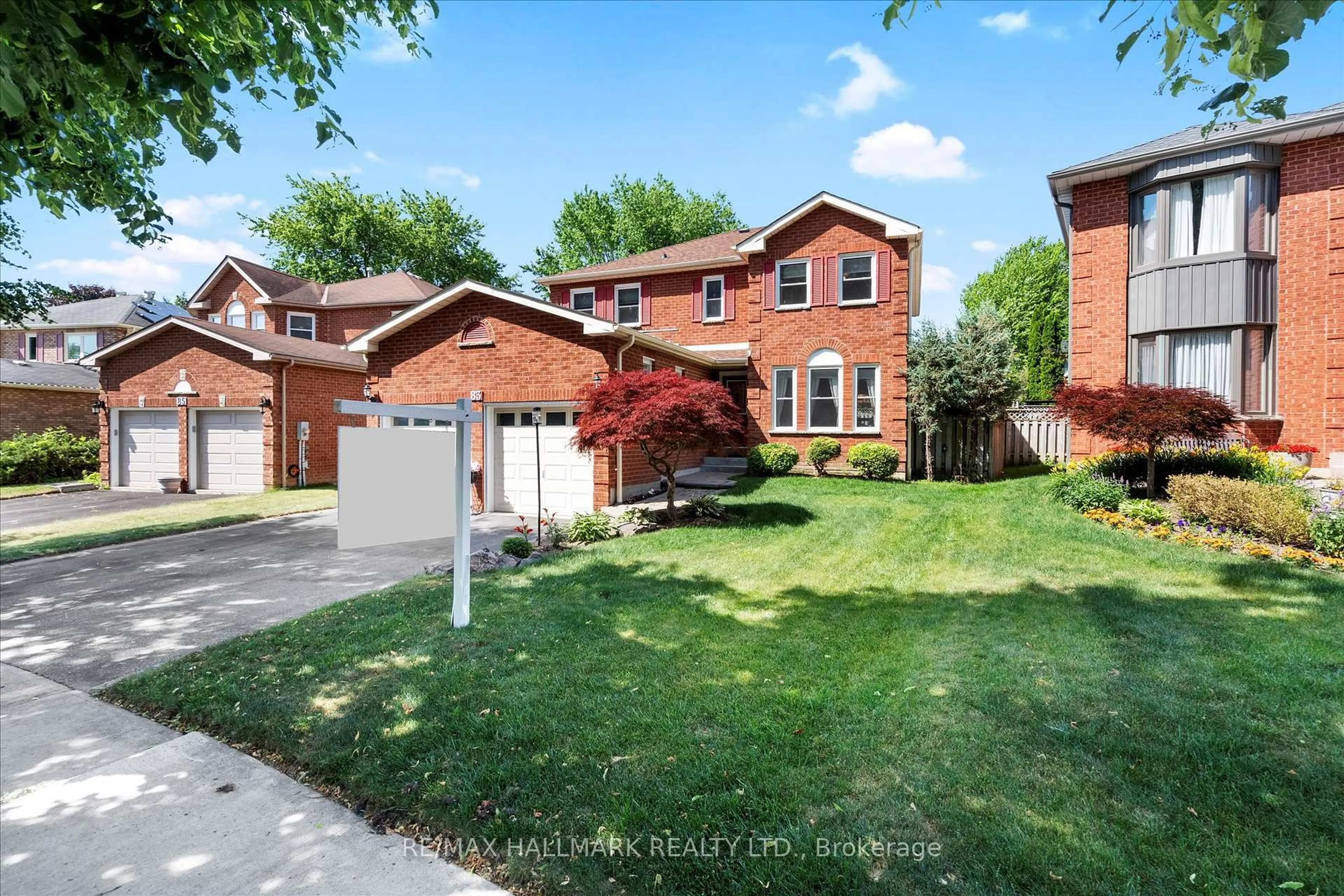 Home with brick exterior material, street for 83 Lipton Cres, Whitby Ontario L1R 1W9