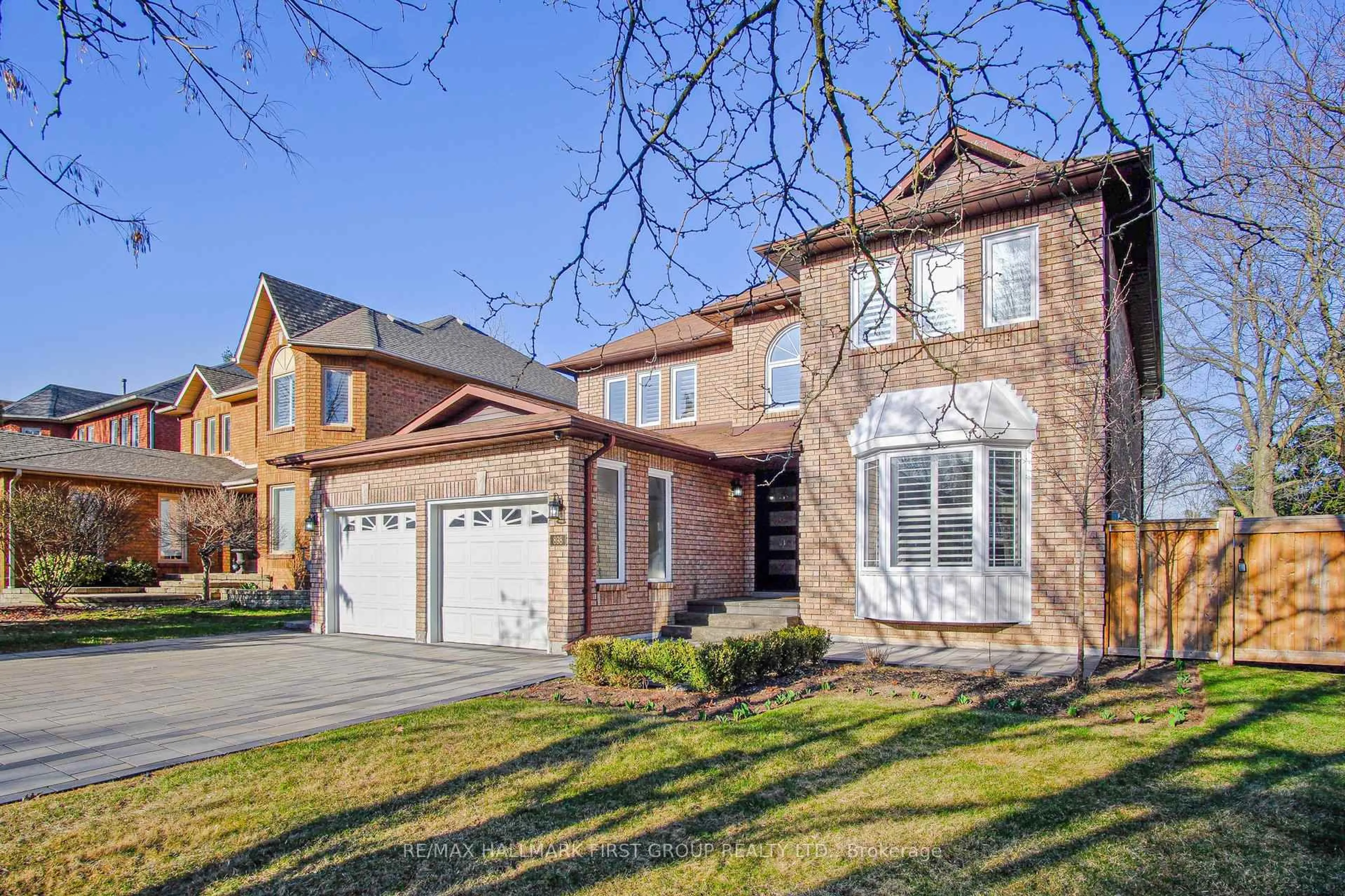 Home with brick exterior material, street for 898 Darwin Dr, Pickering Ontario L1X 2P8