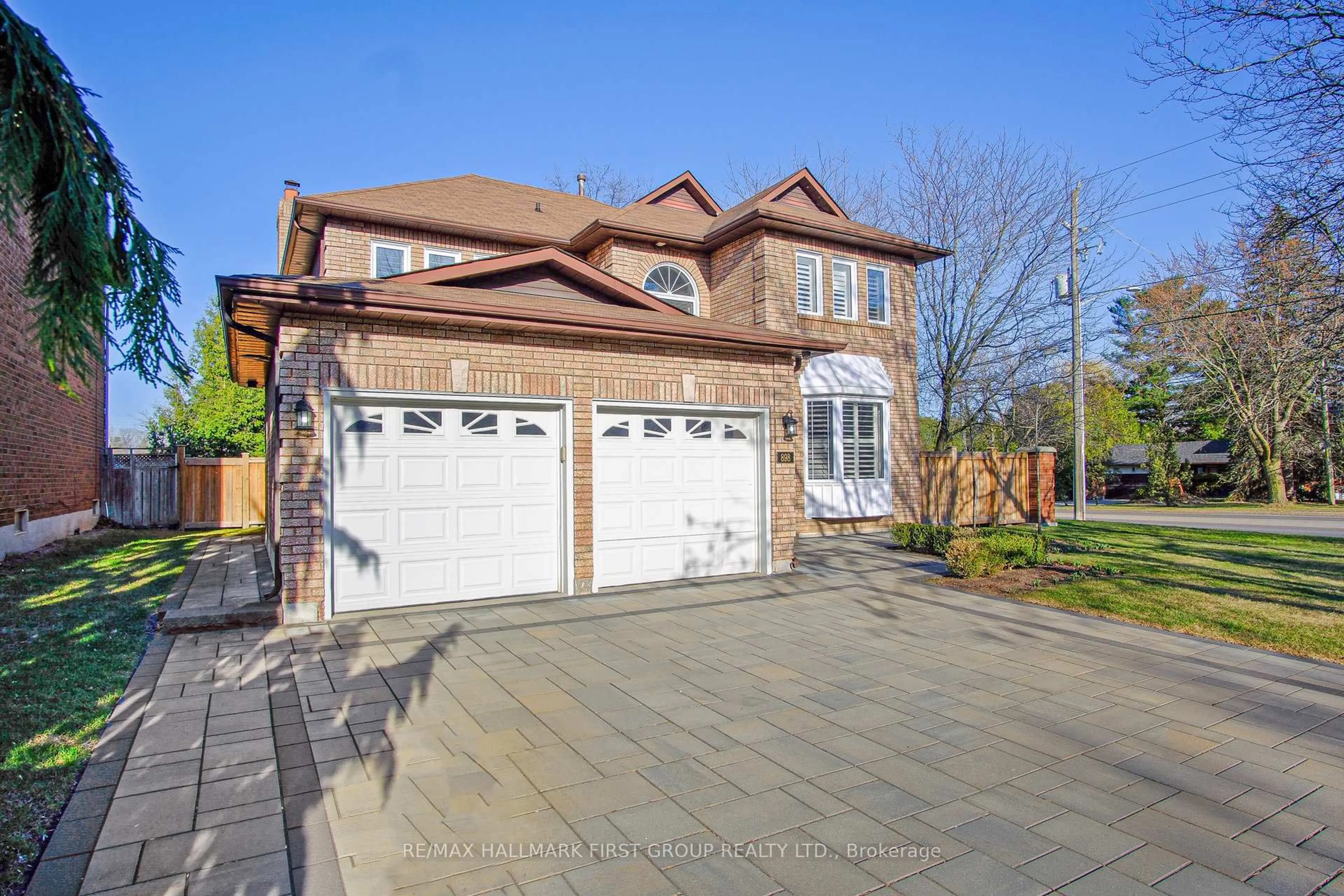 Home with brick exterior material, street for 898 Darwin Dr, Pickering Ontario L1X 2P8