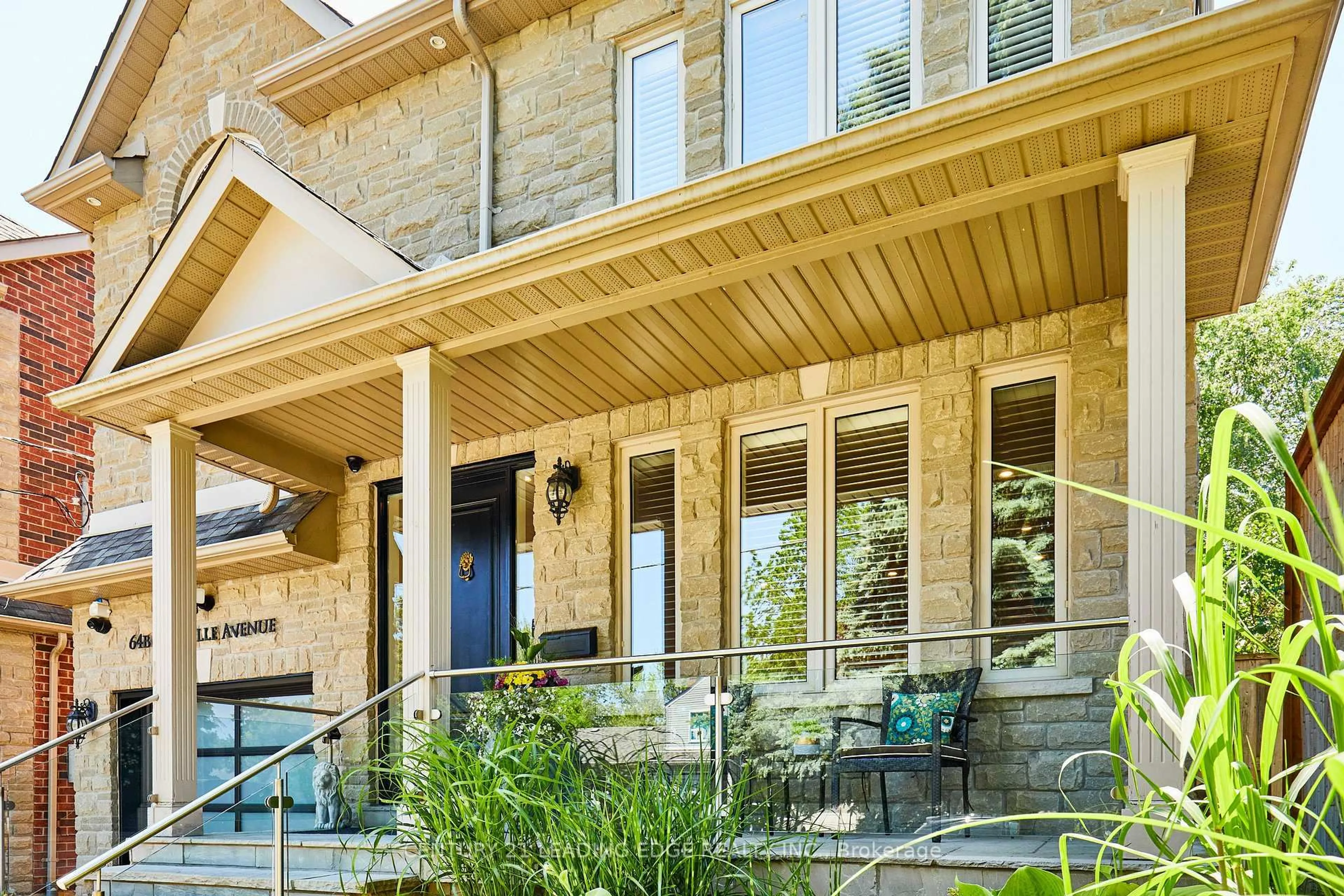 Home with brick exterior material, street for 64B Eastville Ave, Toronto Ontario M1M 2N9