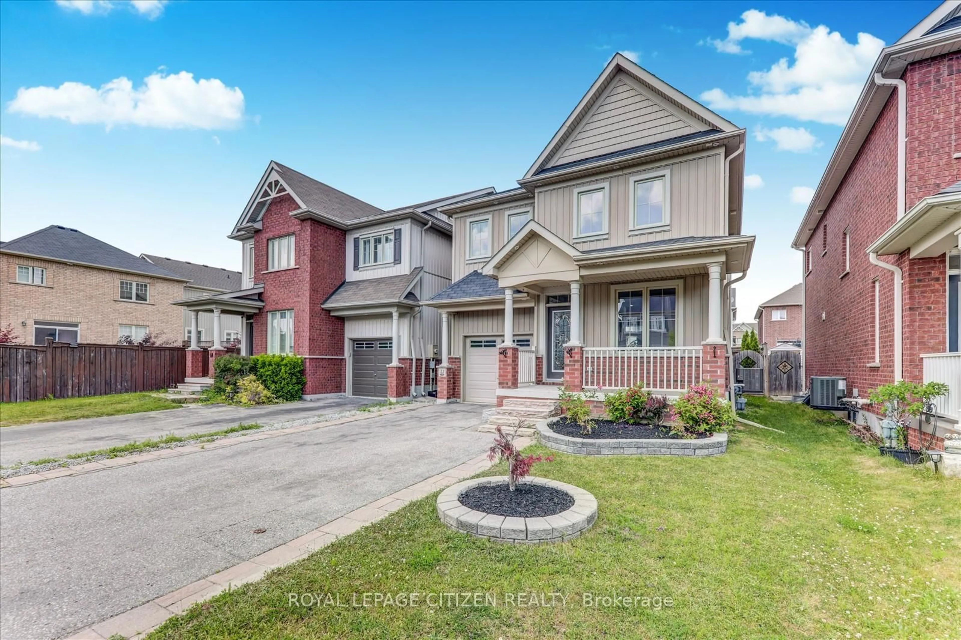 Home with brick exterior material, street for 22 Ted Miller Cres, Clarington Ontario L1C 0L8