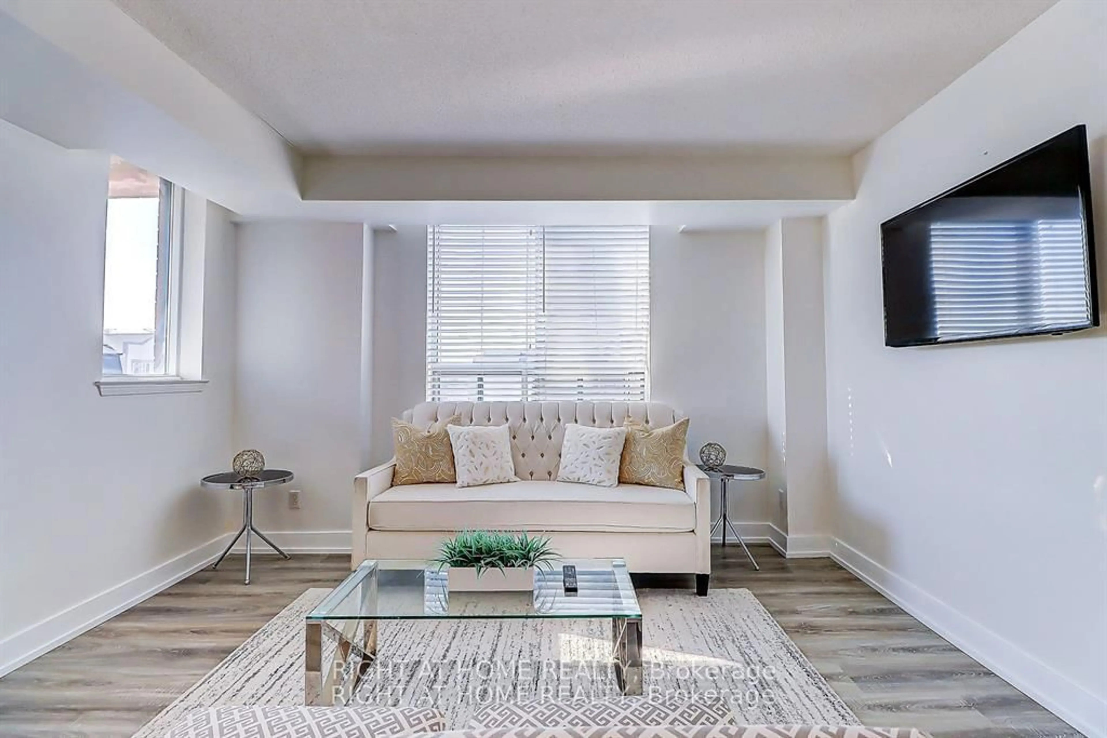 Living room with furniture, unknown for 1625 Pickering Pkwy #404, Pickering Ontario L1V 6Z6