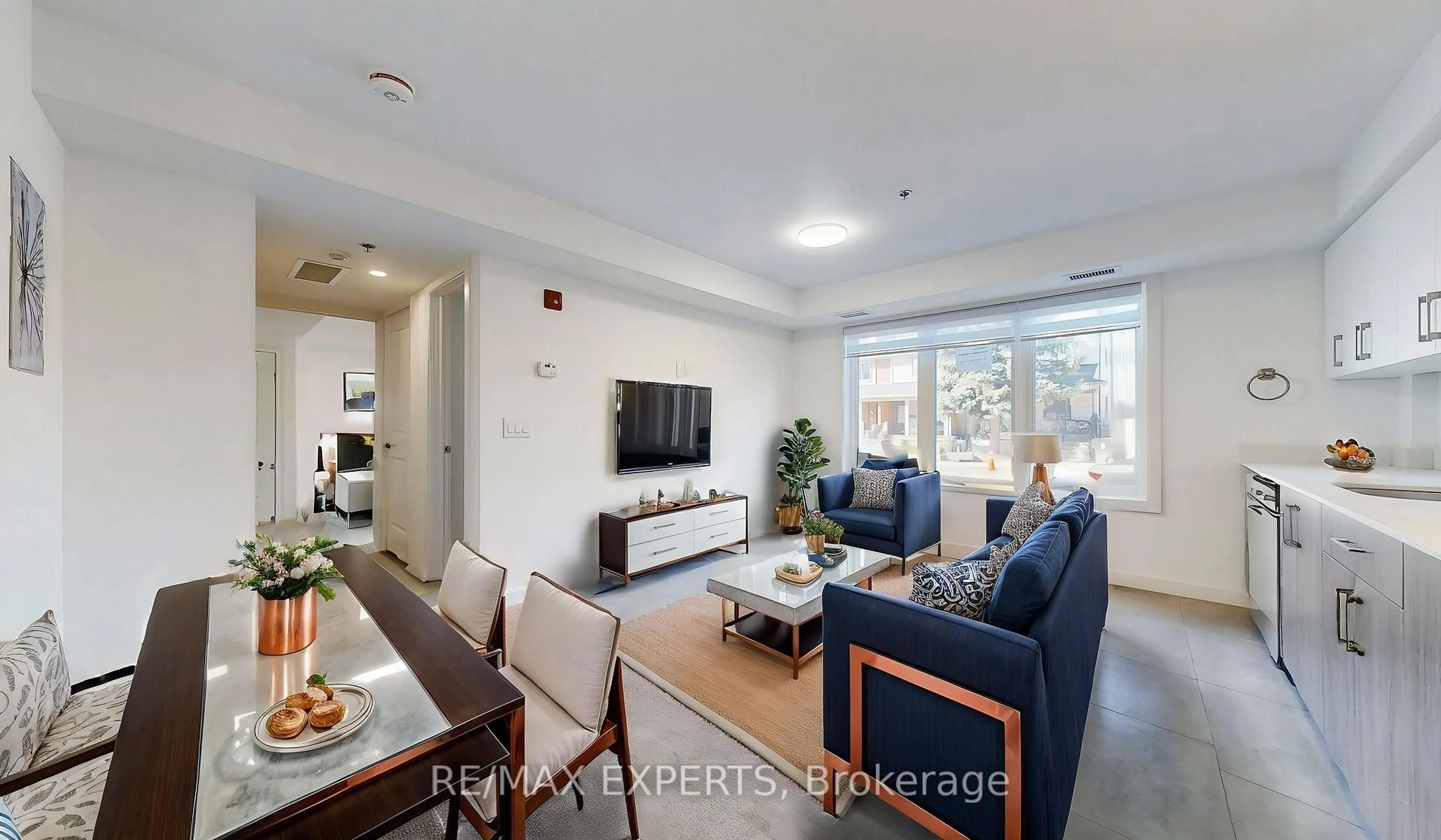 Living room with furniture, unknown for 45 Connaught Ave #101, Toronto Ontario M4L 2V8