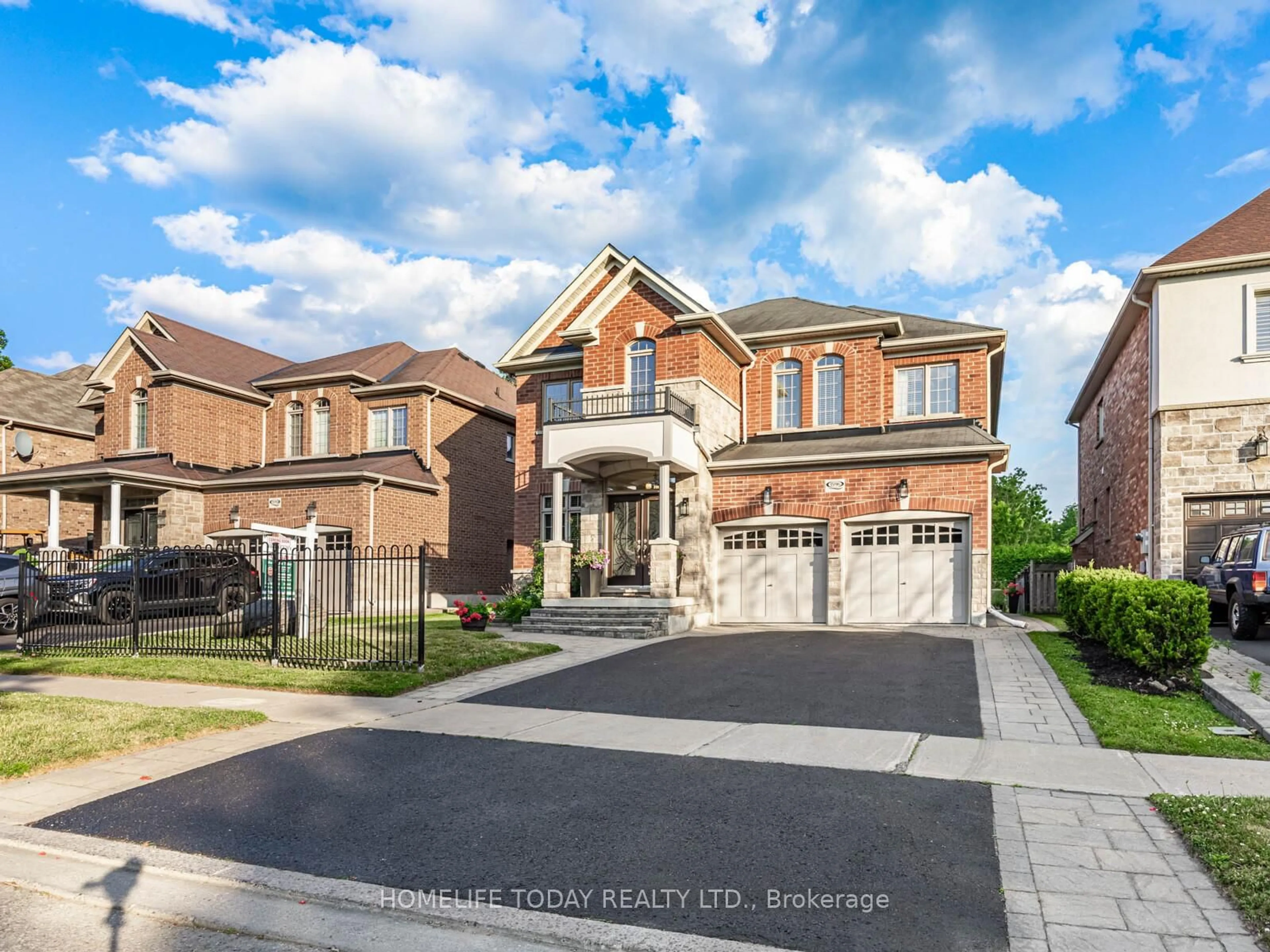 Home with brick exterior material, street for 1596 Valley Ridge Cres, Pickering Ontario L1V 6S2