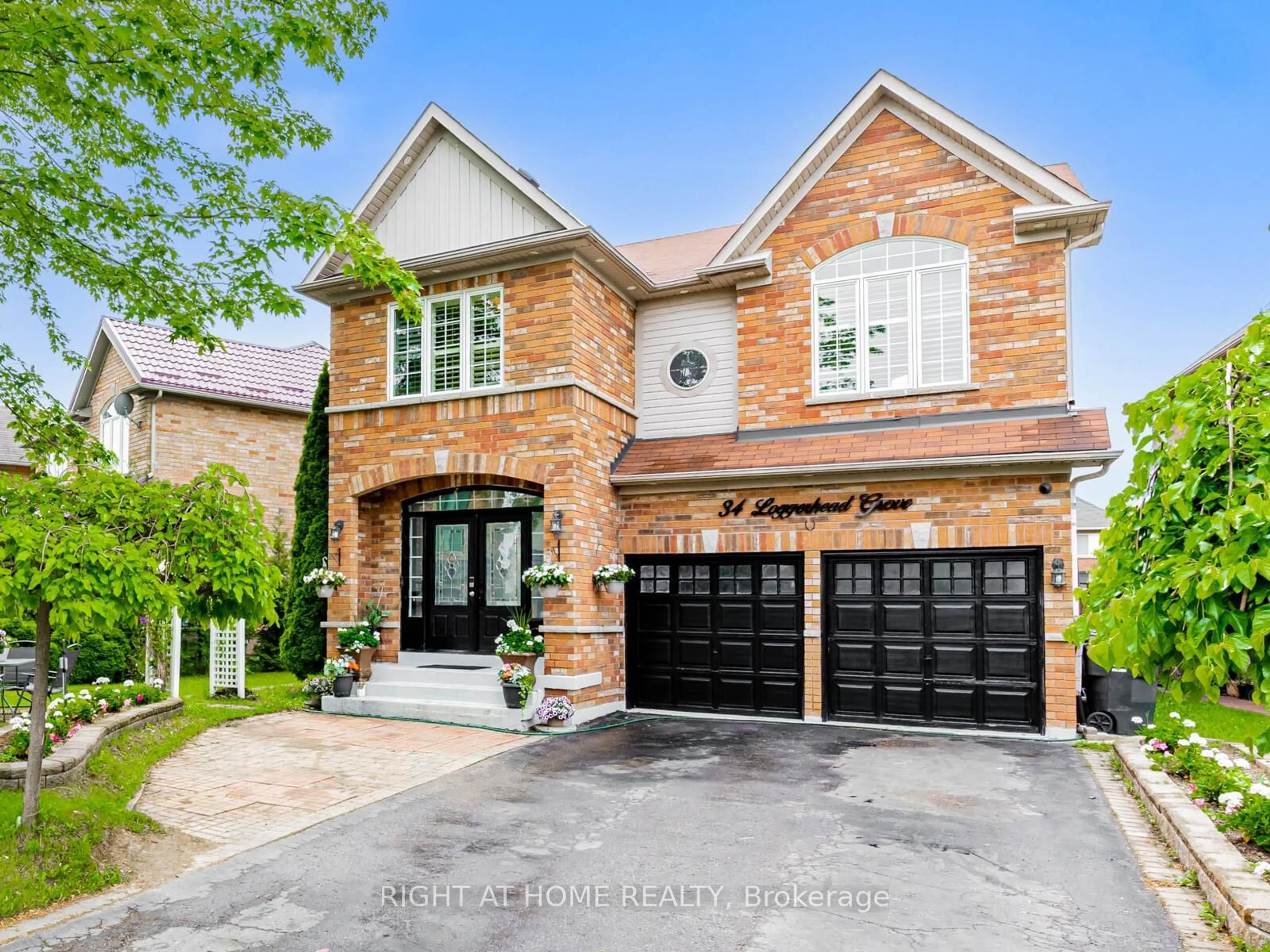 Home with brick exterior material, street for 34 Loggerhead Grve, Toronto Ontario M1X 1T7