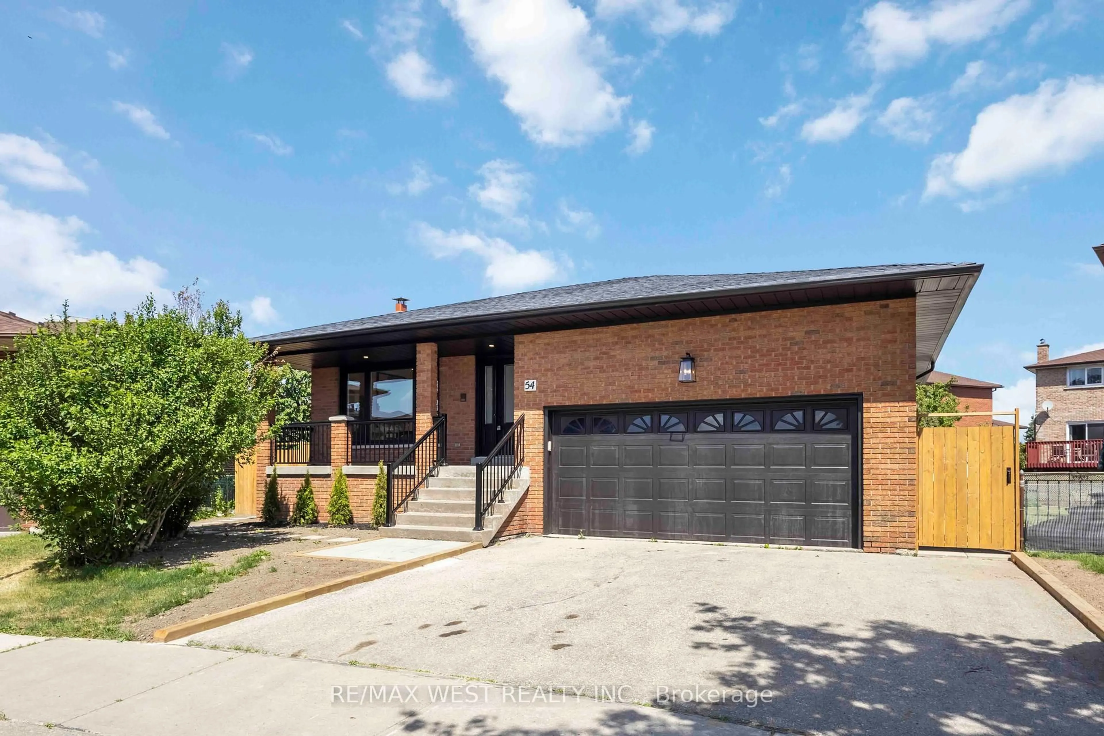 Home with brick exterior material, street for 54 ELMARTIN Dr, Toronto Ontario M1W 3C5