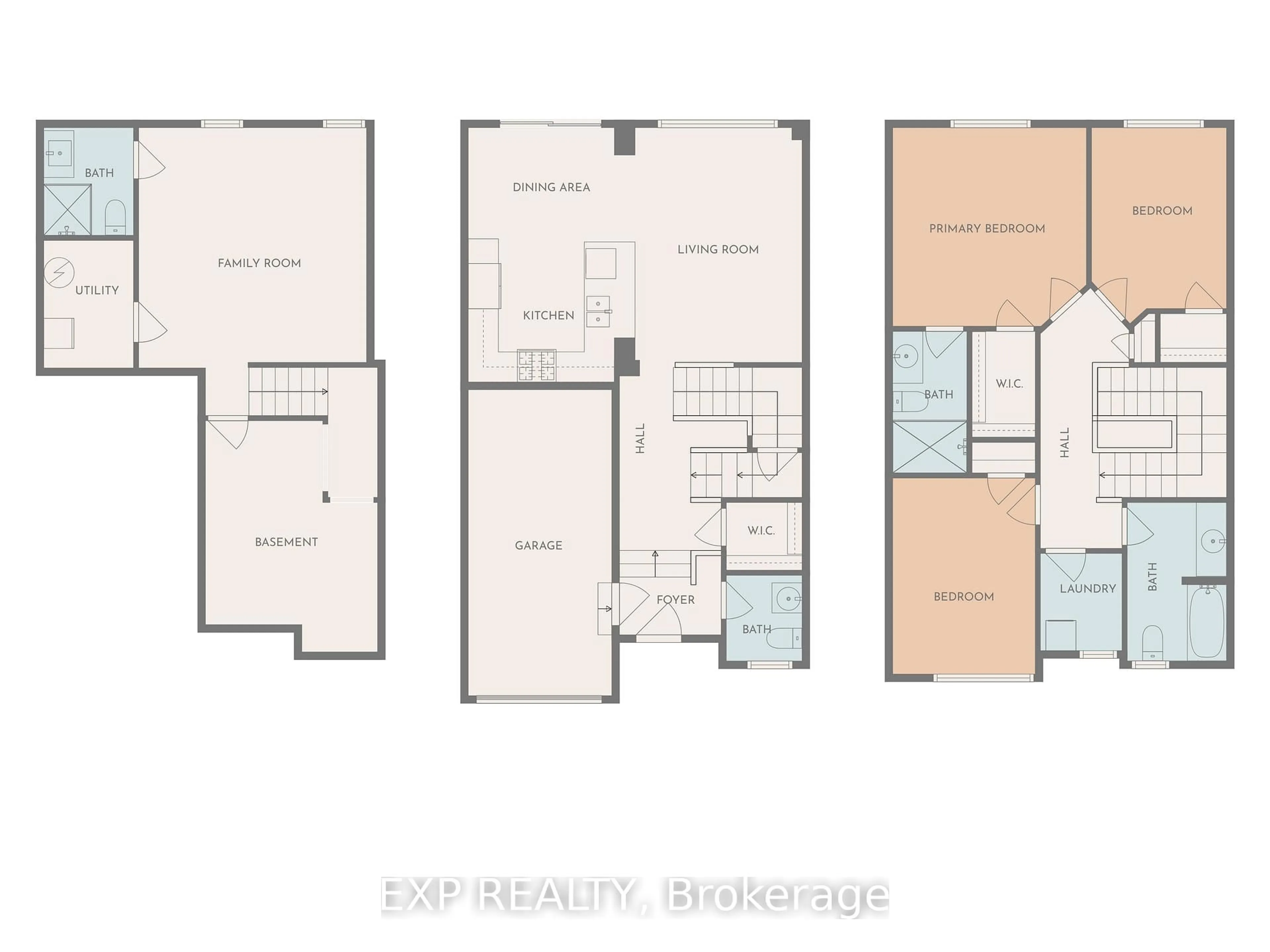 Floor plan for 98 Lockyer Dr, Whitby Ontario L1P 0M3