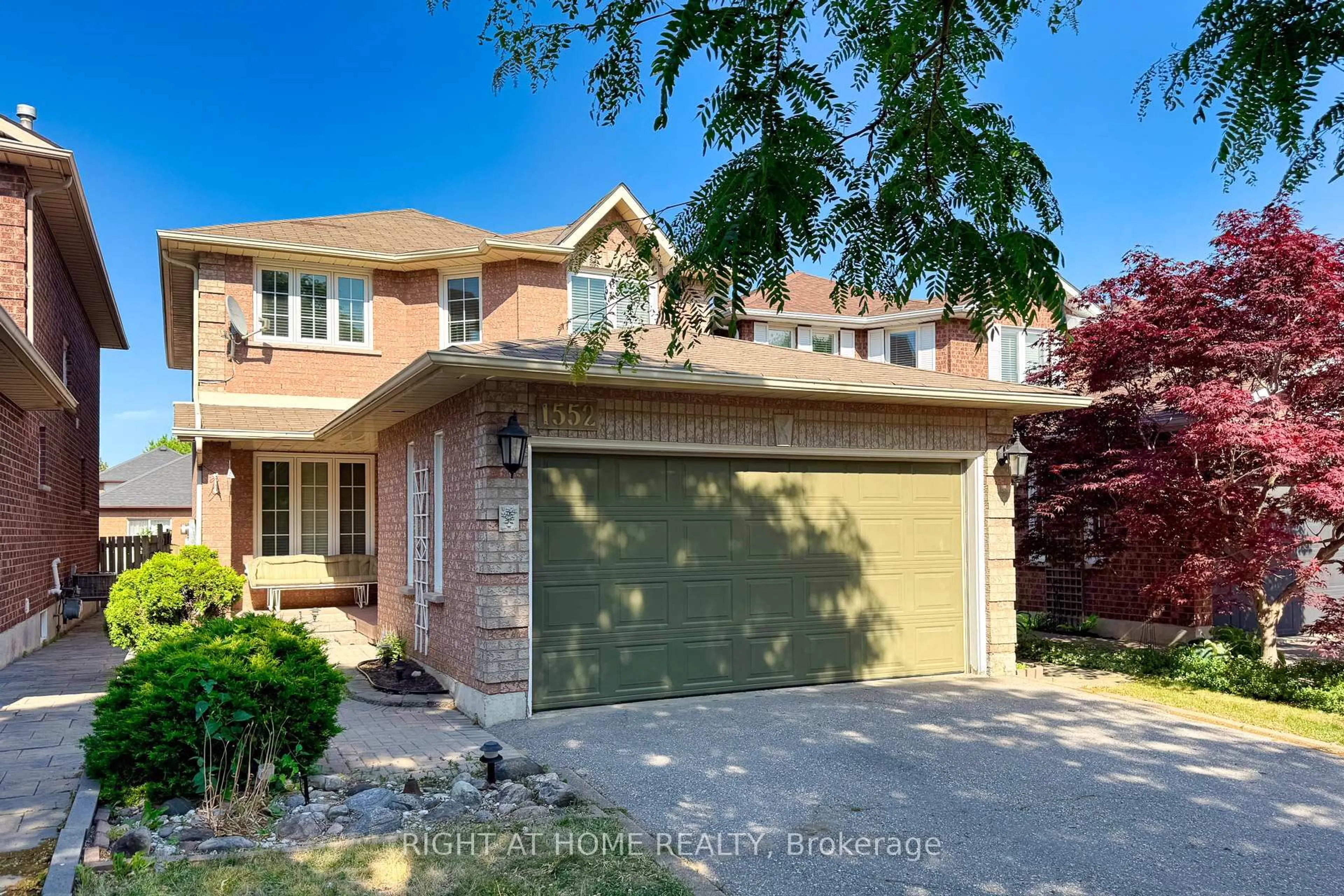 Home with brick exterior material, street for 1552 Otonabee Dr, Pickering Ontario L1V 6T6