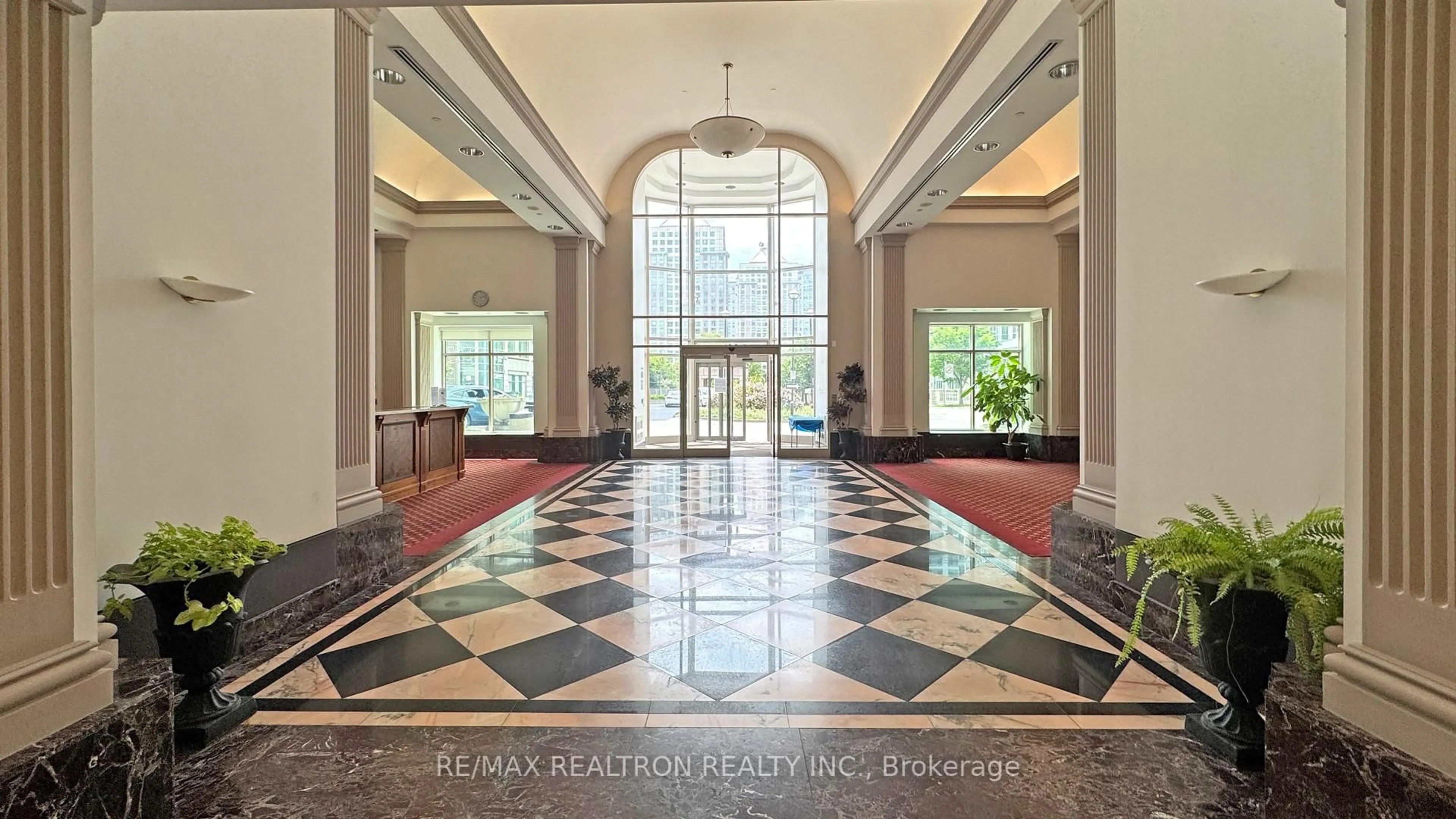 Lobby for 11 Lee Centre Dr #1905, Toronto Ontario M1H 3J5