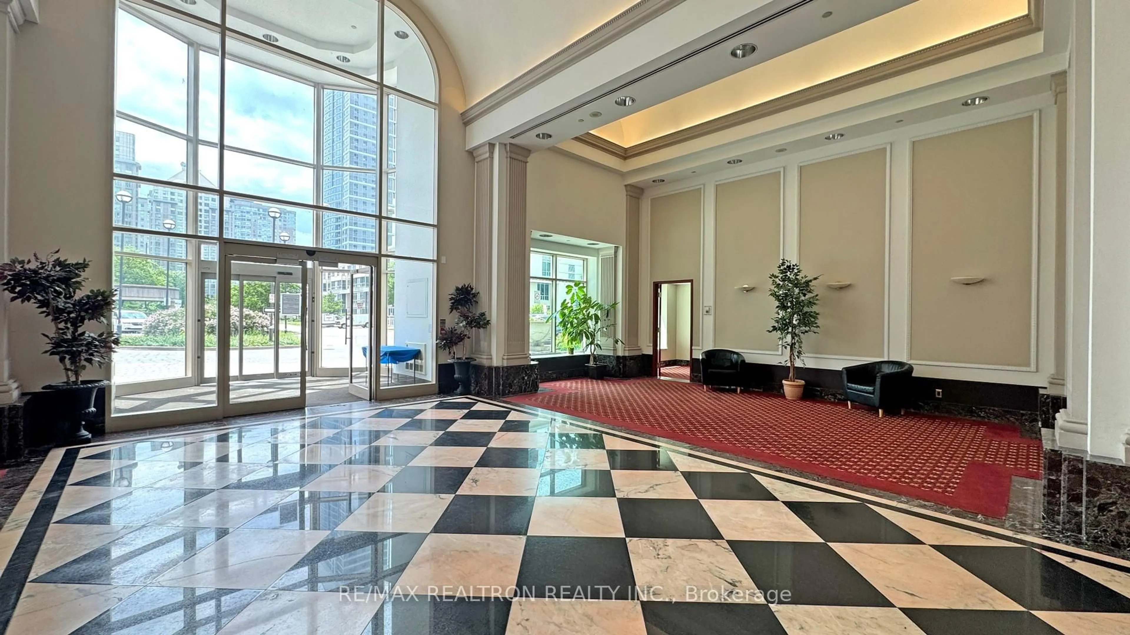 Lobby for 11 Lee Centre Dr #1905, Toronto Ontario M1H 3J5