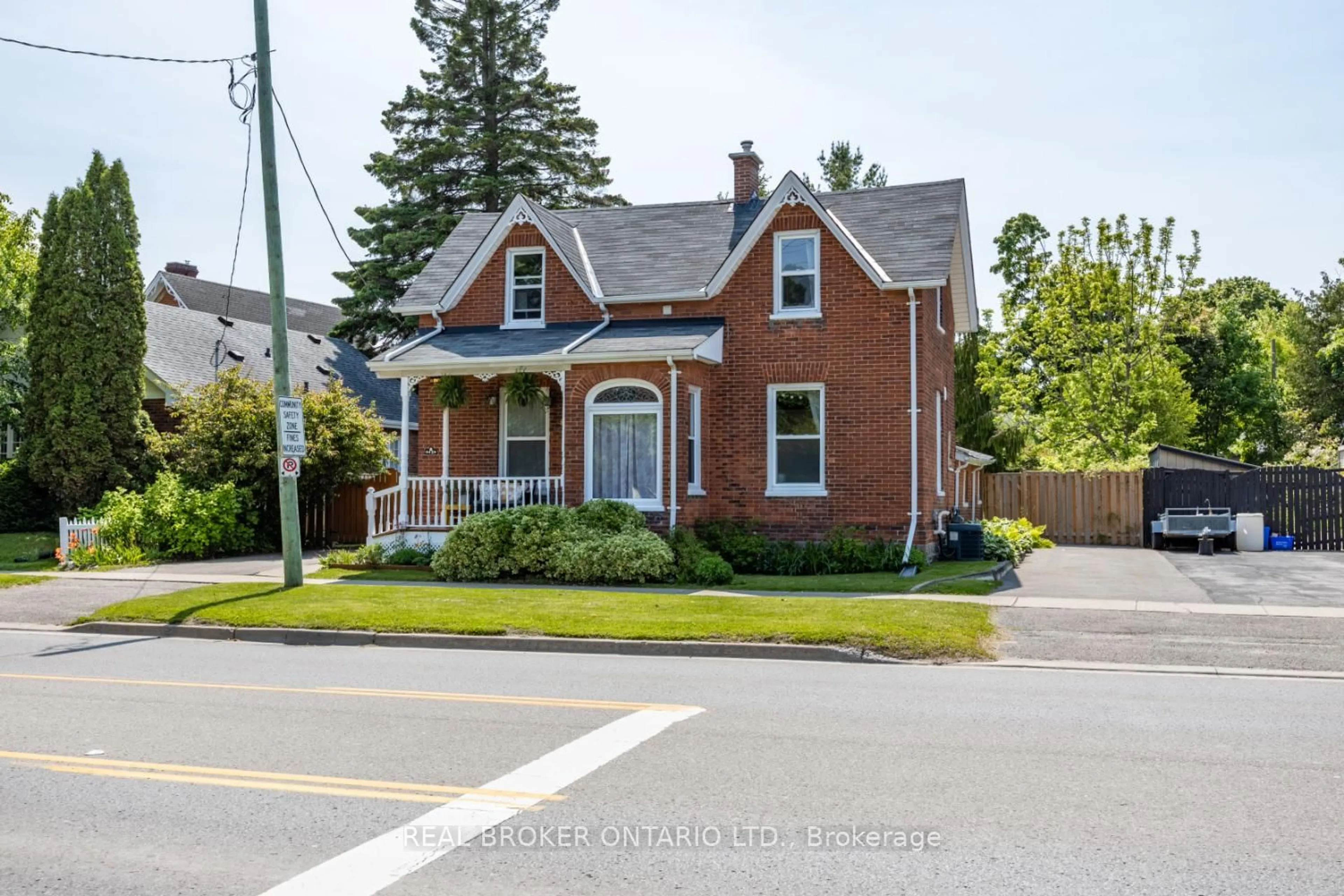 Home with brick exterior material, street for 42 Liberty St, Clarington Ontario L1C 2L7