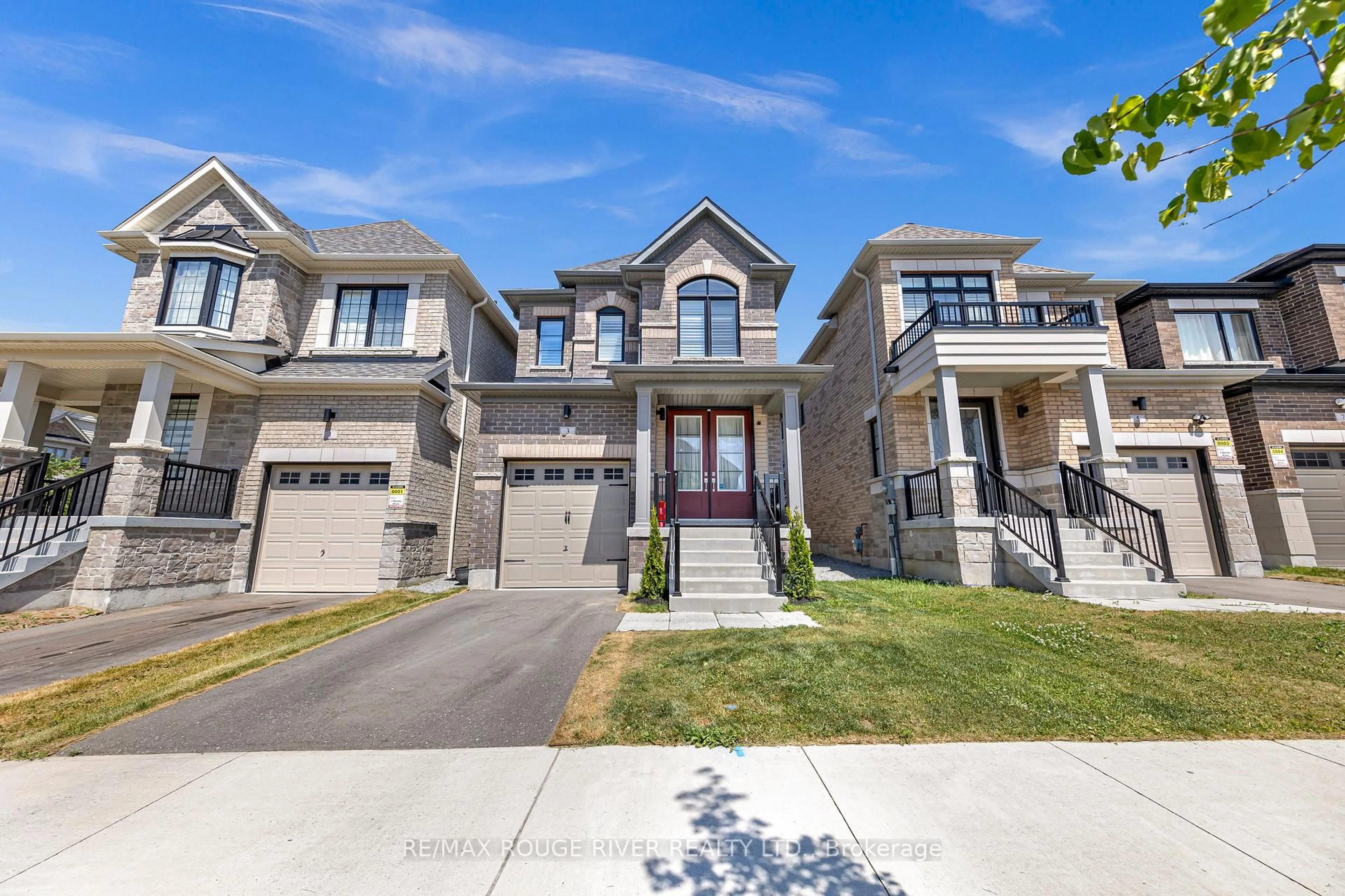 Home with brick exterior material, street for 3 Dorian Dr, Whitby Ontario L1P 0B8