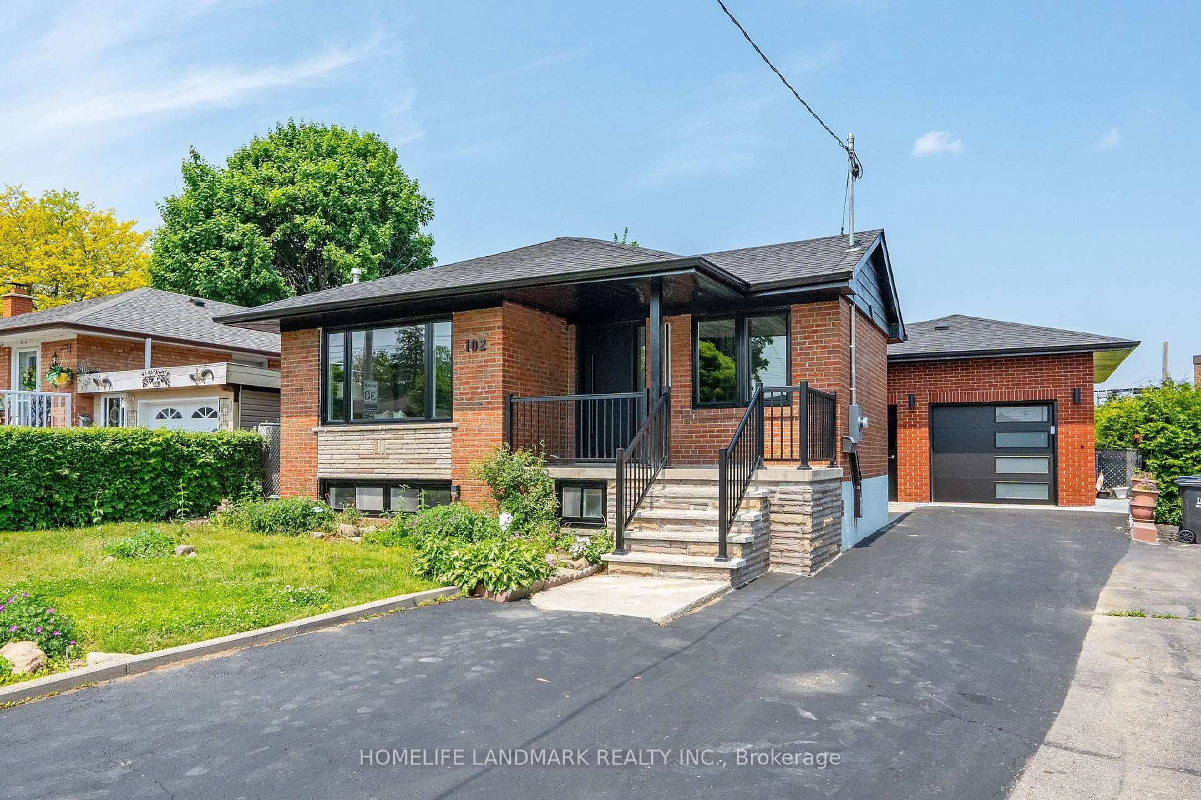 Home with brick exterior material, street for 102 Jarwick Dr, Toronto Ontario M1H 2H4