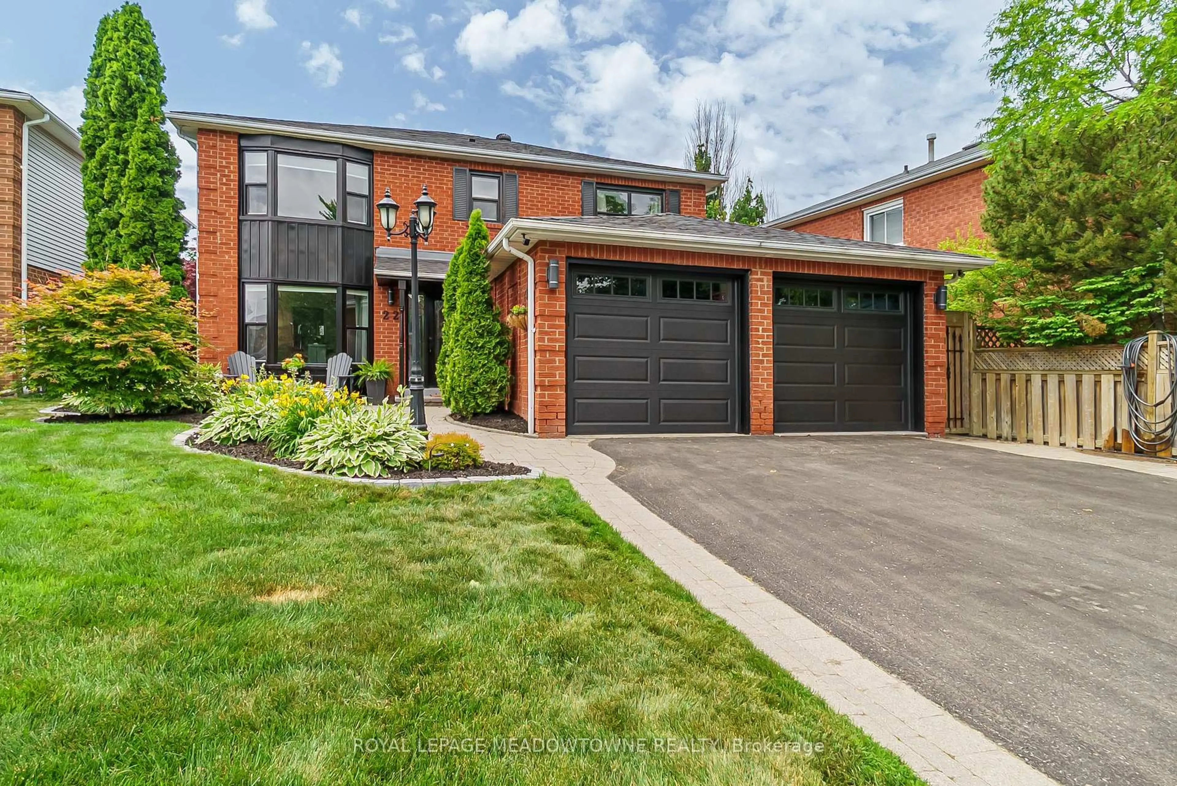 Home with brick exterior material, street for 22 Catherine Dr, Whitby Ontario L1R 1K8