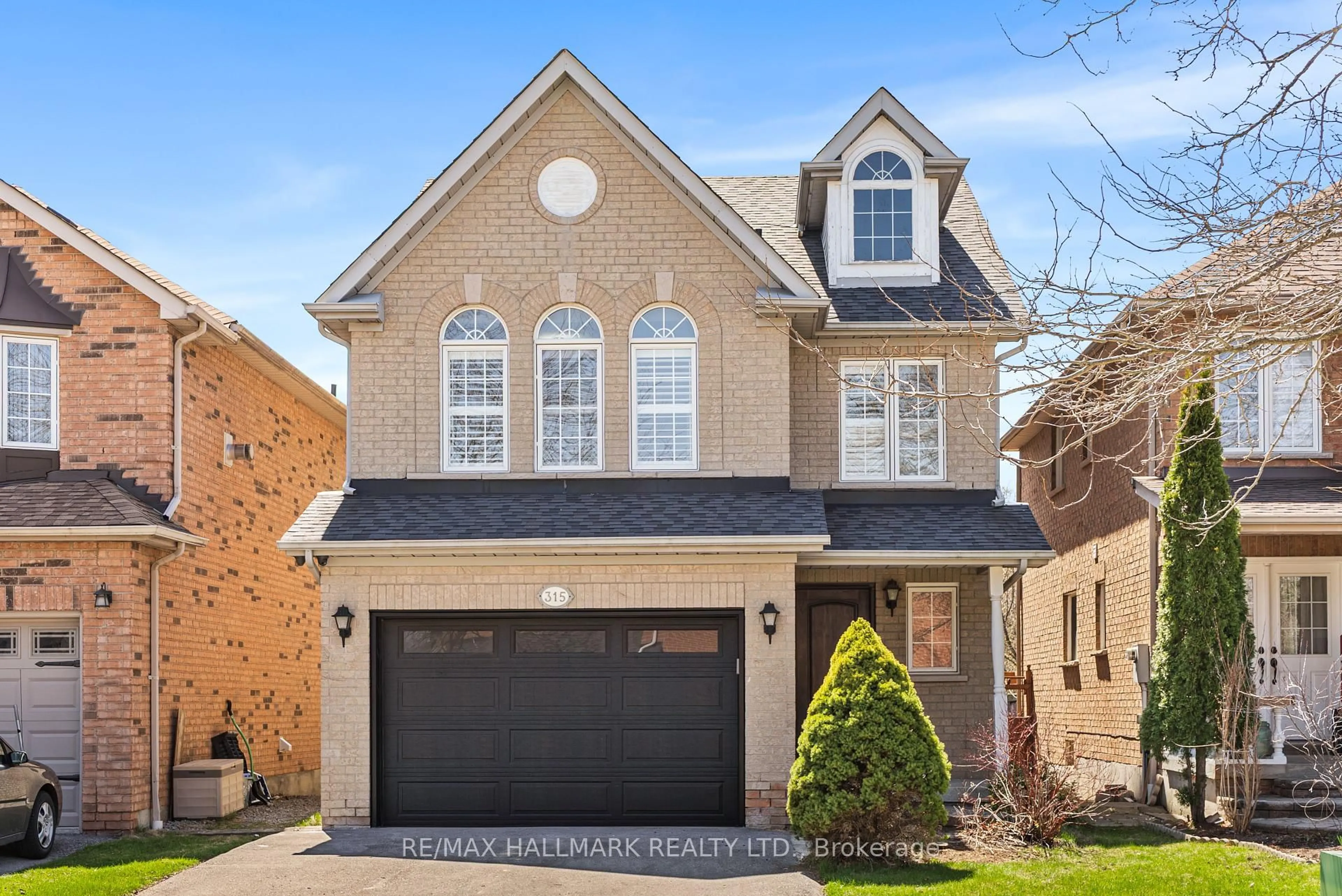 Home with brick exterior material, street for 315 Granby Crt, Pickering Ontario L1V 7B9